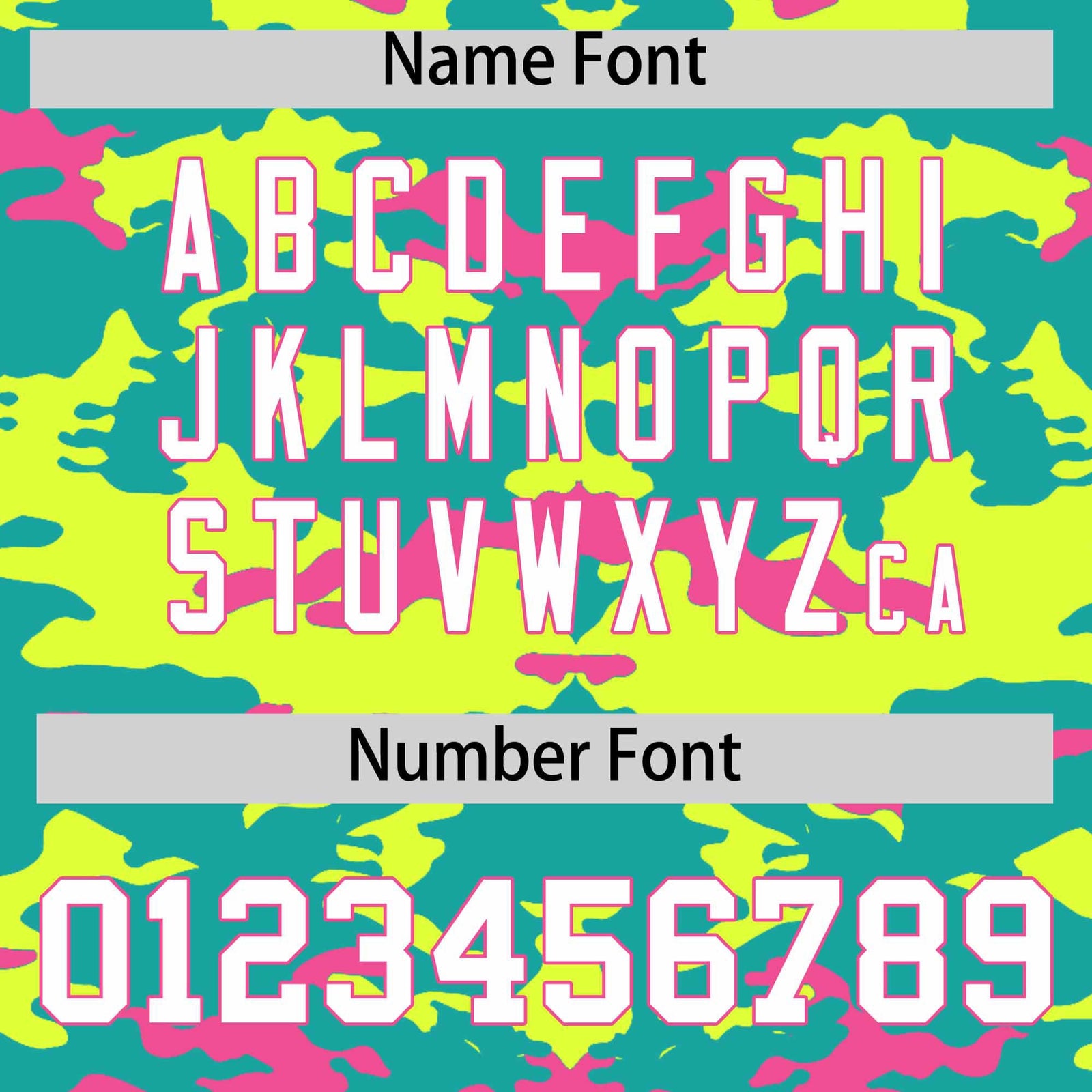 Custom Bright Green Fluorescent Green and Pink Camo Fashion Authentic Sleeveless Baseball Jersey