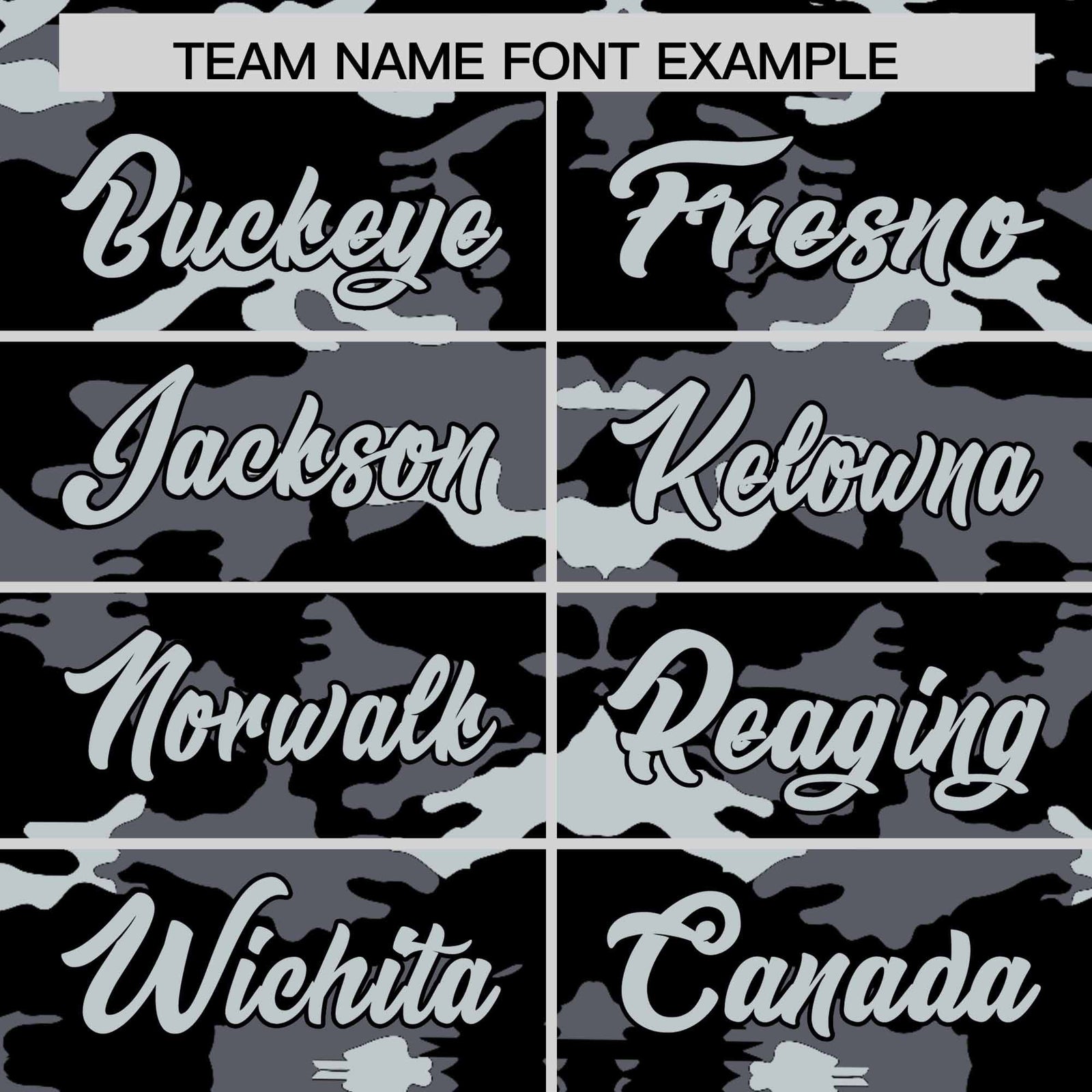 Custom Black Gray and Silver Camo Fashion Authentic Sleeveless Baseball Jersey