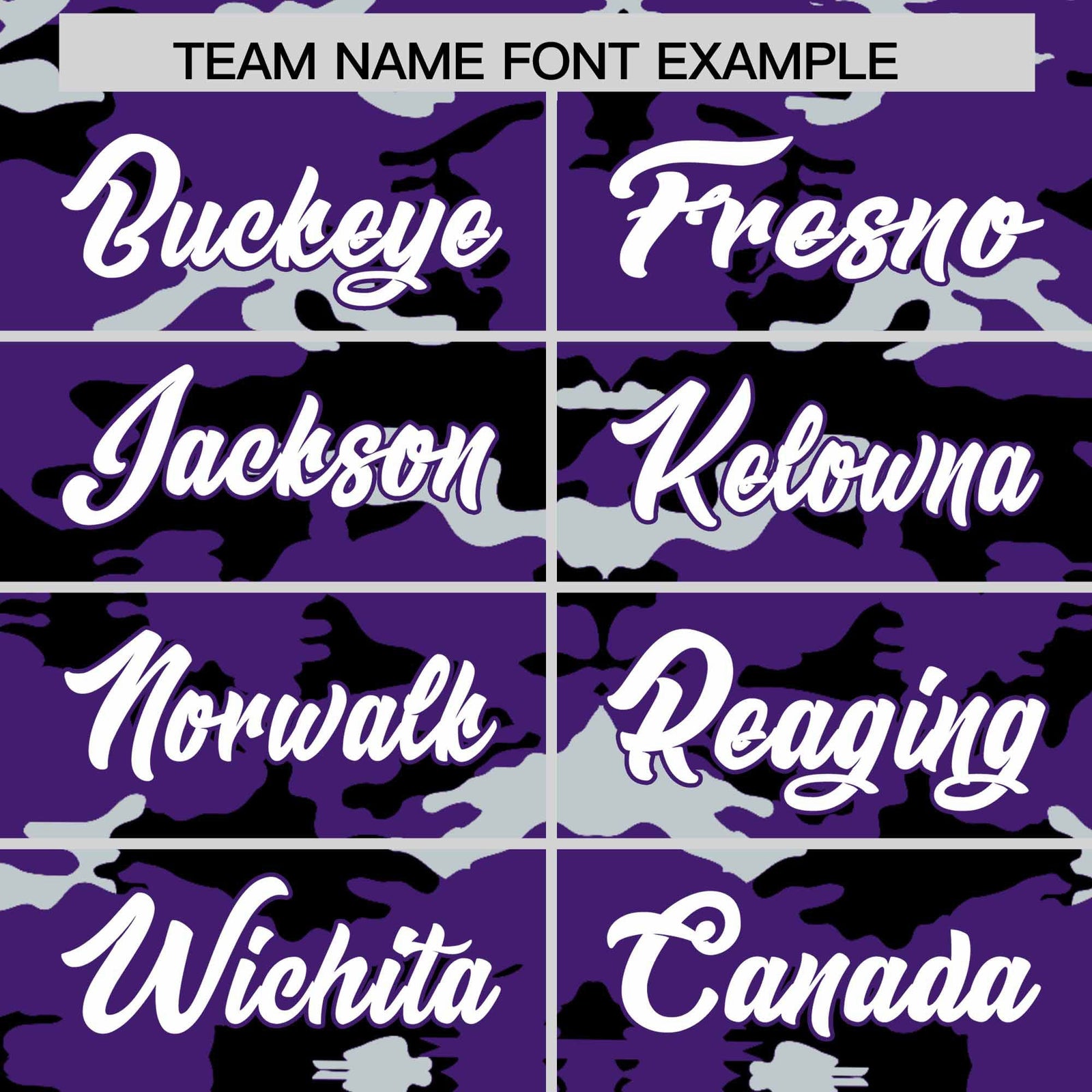 Custom Purple Black and Silver Camo Fashion Authentic Sleeveless Baseball Jersey