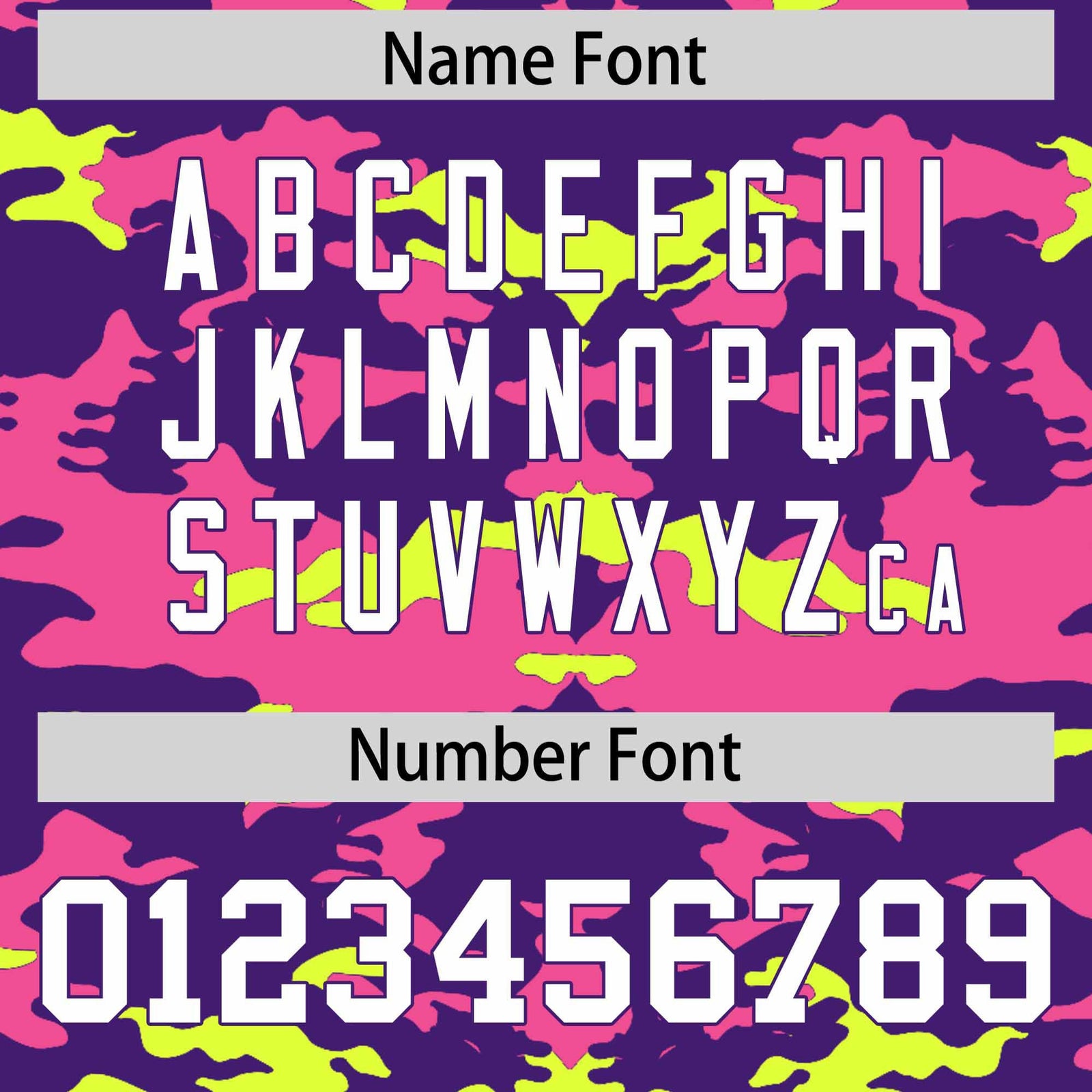 Custom Purple Pink and Fluorescent Green Camo Fashion Authentic Sleeveless Baseball Jersey