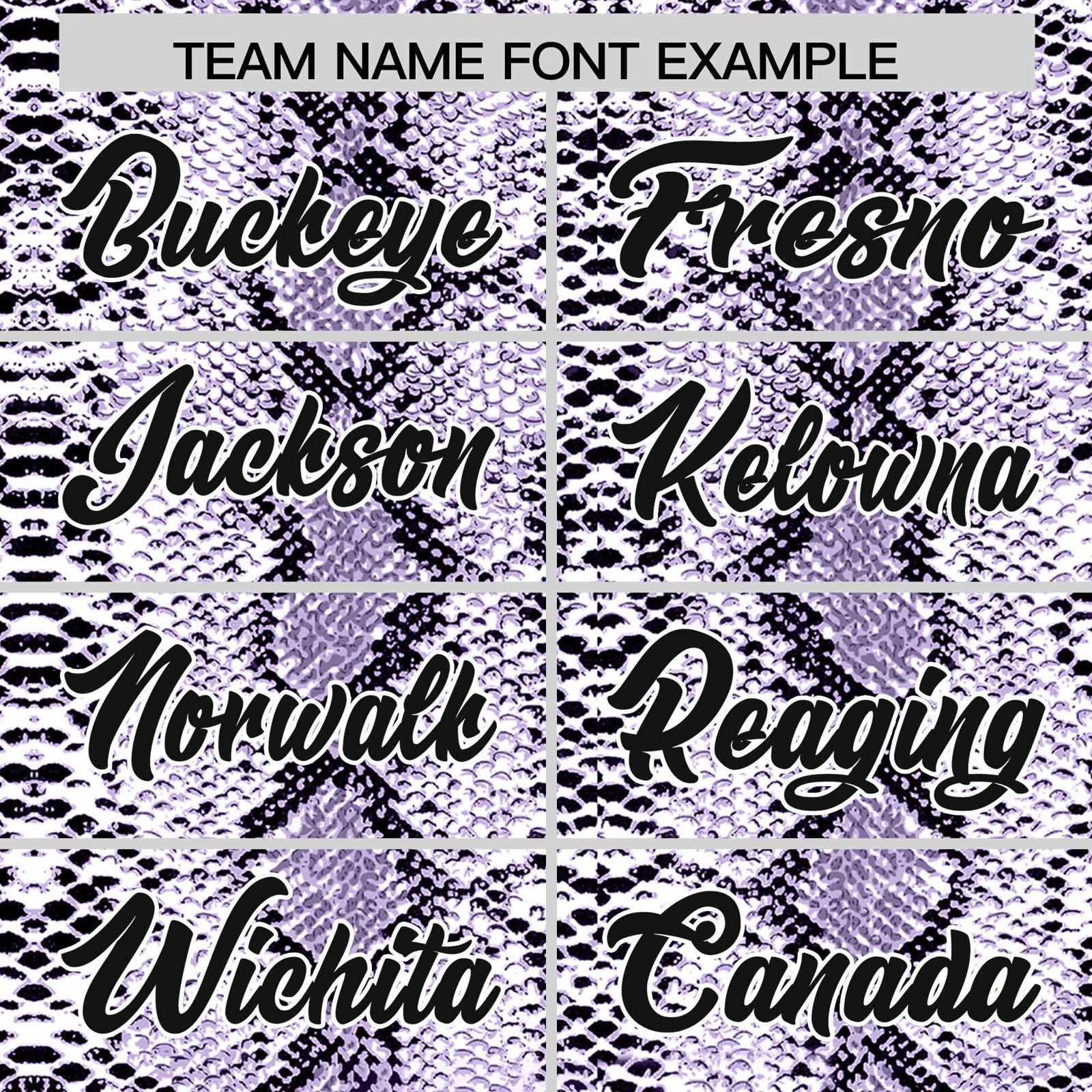 Custom Purple Snakeskin Pattern Authentic Sleeveless Baseball Jersey