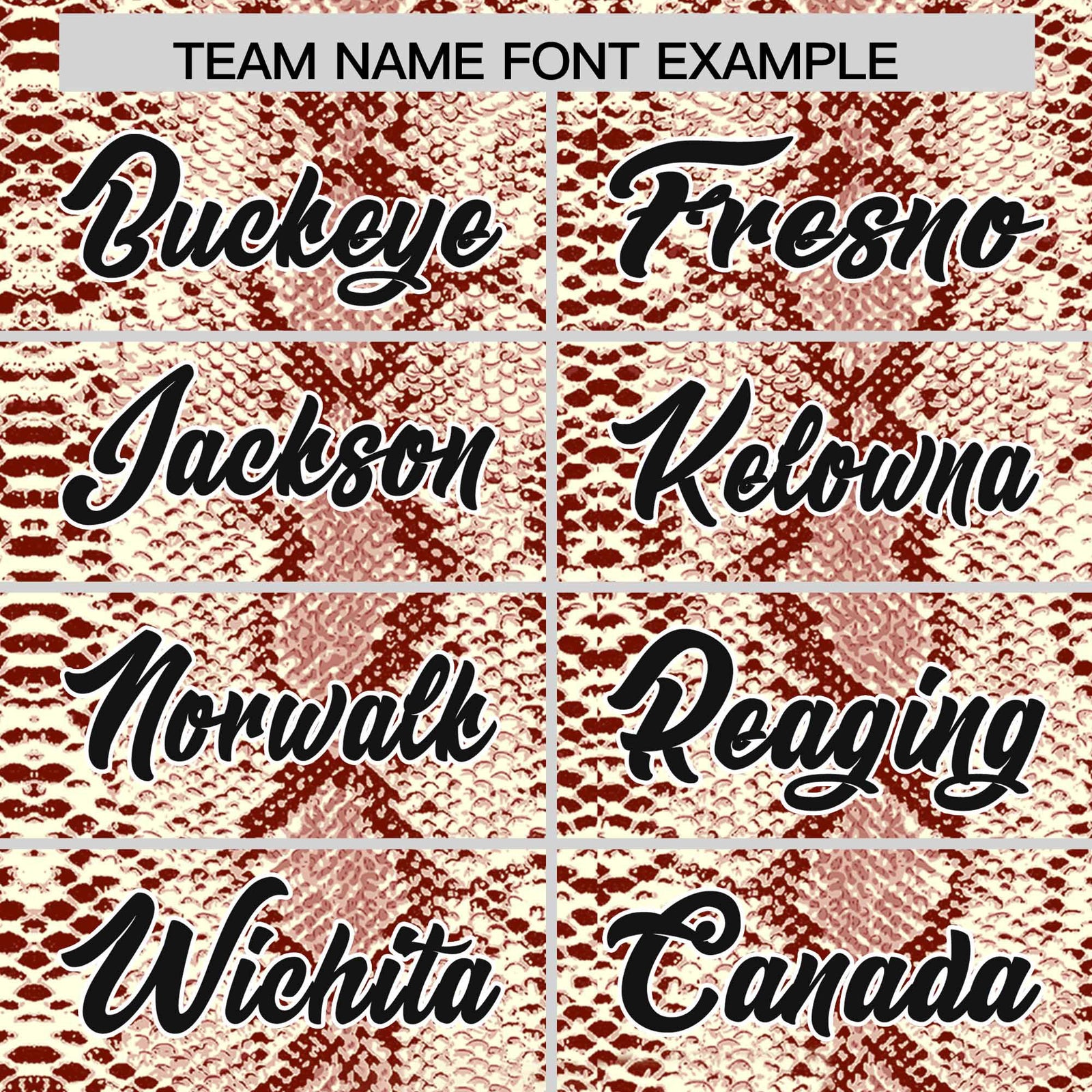 Custom Texas Orange Snakeskin Pattern Authentic Sleeveless Baseball Jersey