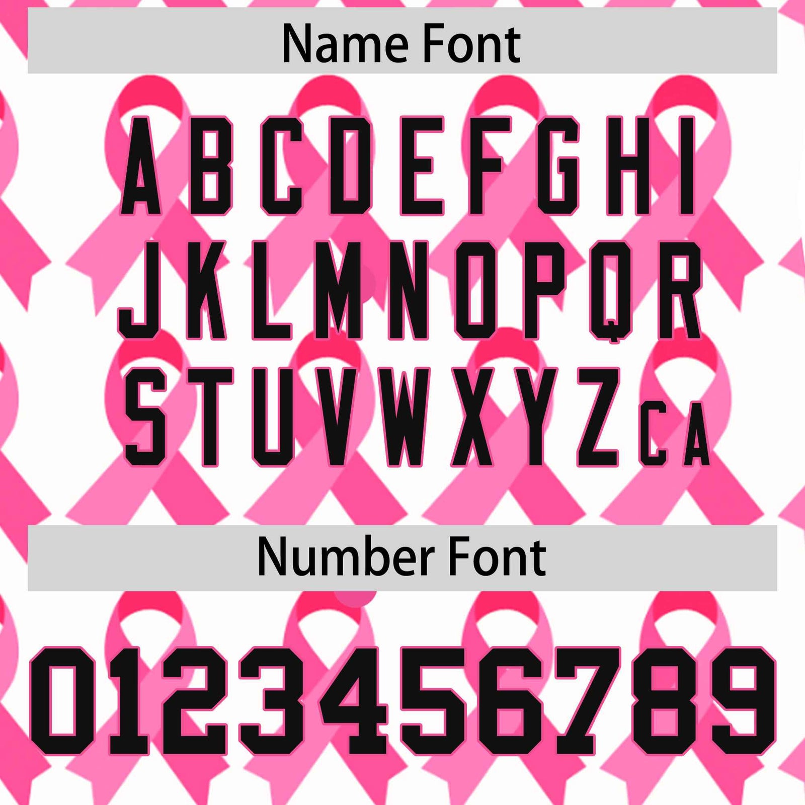 Custom White Black Breast Cancer Awareness Month Pink Ribbon Authentic Baseball Jersey for Women