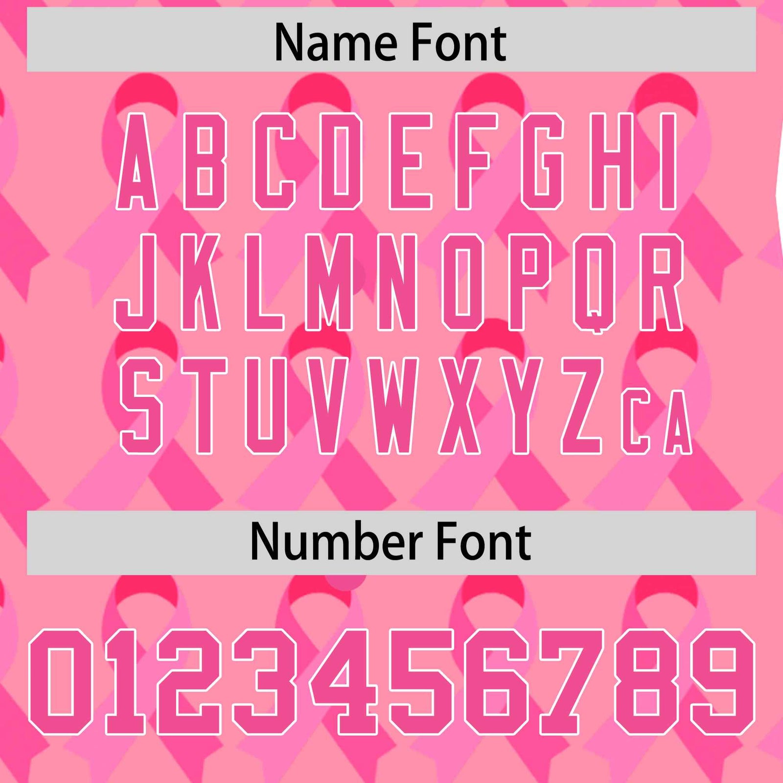 Custom Light Pink Pink Breast Cancer Awareness Month Pink Ribbon Authentic Baseball Jersey for Women