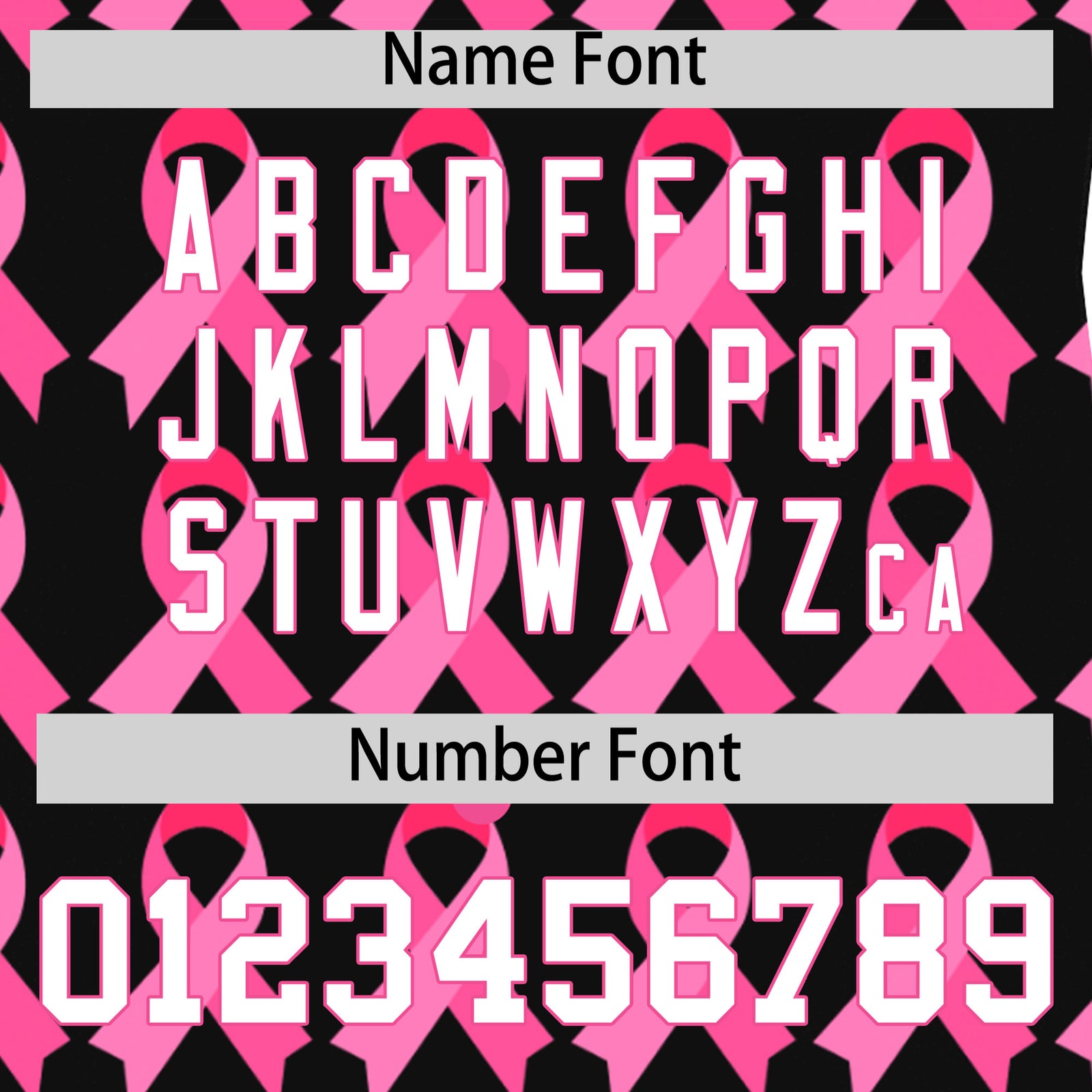 Custom Black Pink Breast Cancer Awareness Month Pink Ribbon Authentic Baseball Jersey for Women