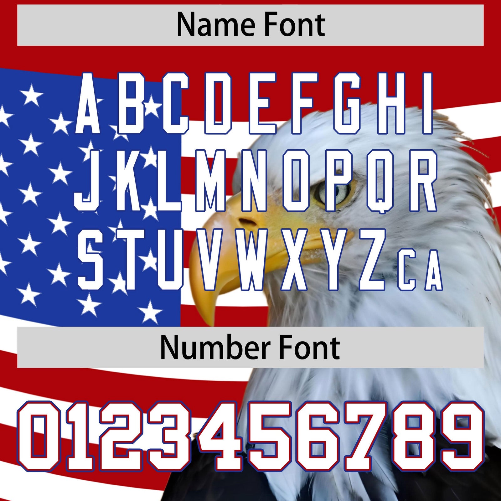 Custom Red White Independence Day American Flag Waterproof Jacket| KXKSHOP