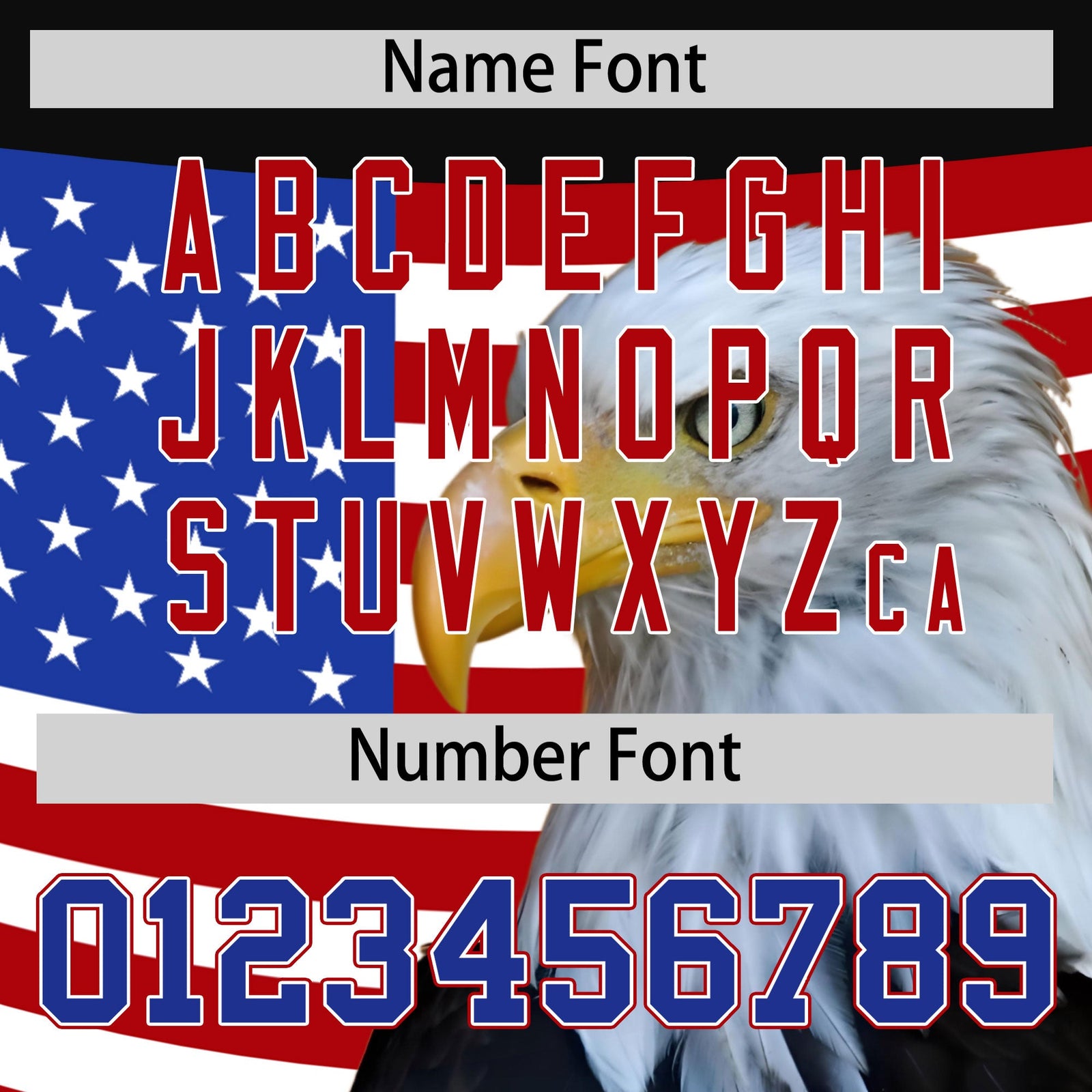 Custom Black White Independence Day American Flag Waterproof Jacket| KXKSHOP
