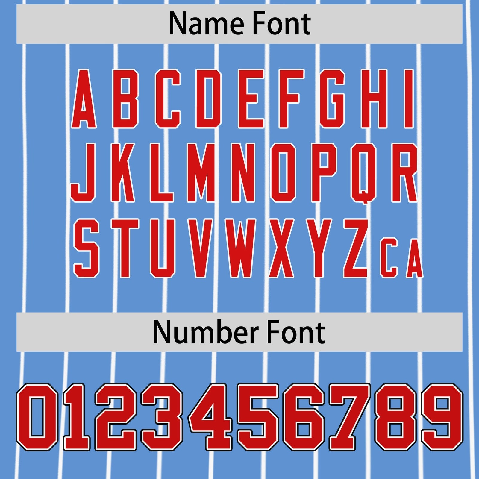 Custom White Light Blue Red Reversible Stripe Fashion Baseball Jersey| KXKSHOP