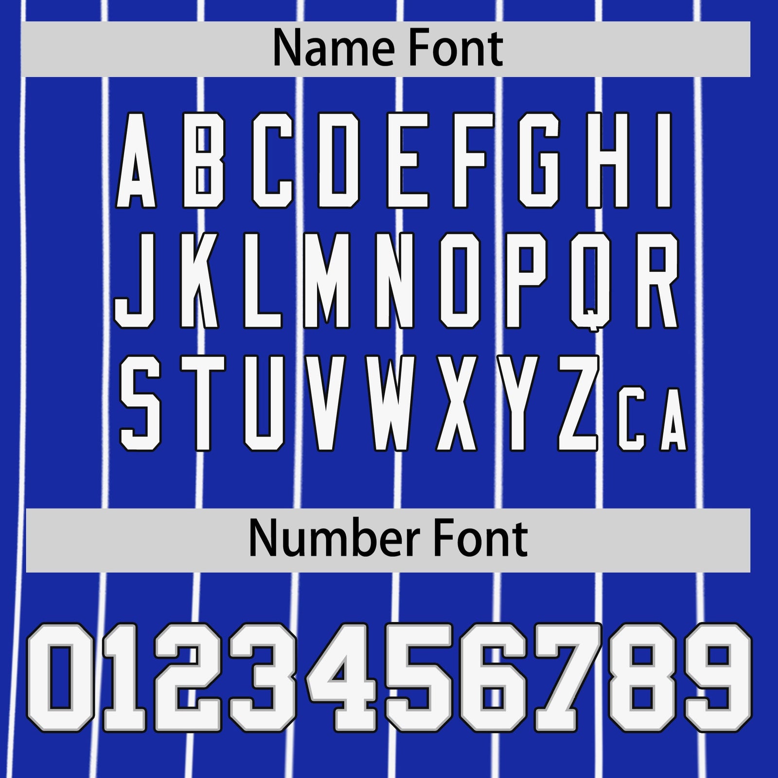 Custom Royal Blue White Black Reversible Stripe Fashion Baseball Jersey| KXKSHOP
