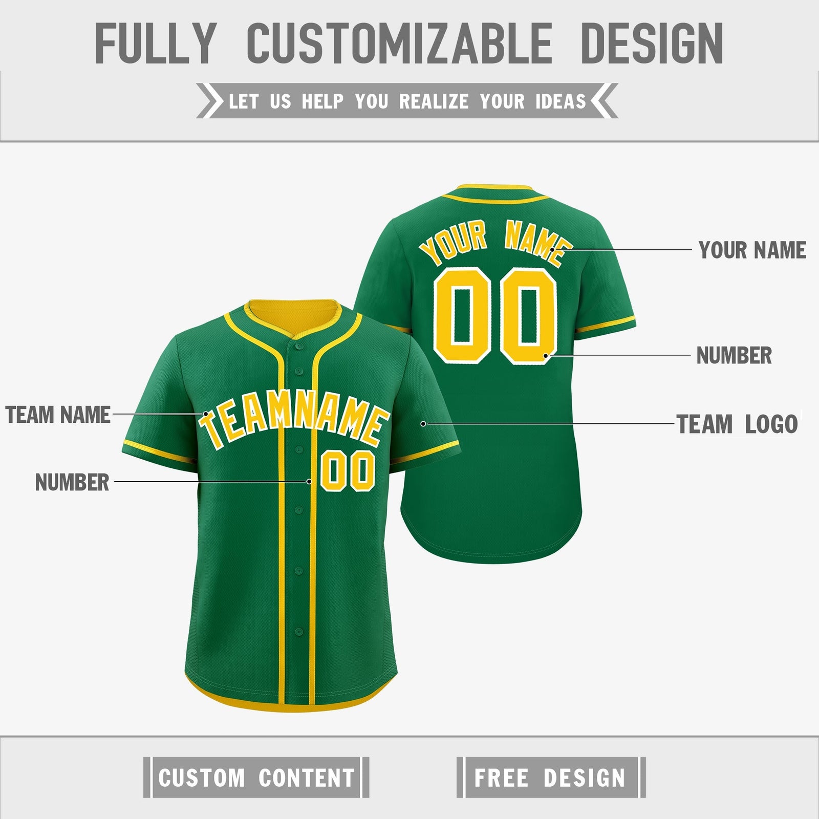 Custom Gold White Reversible Classic Style Lightweight Baseball Jersey| KXKSHOP