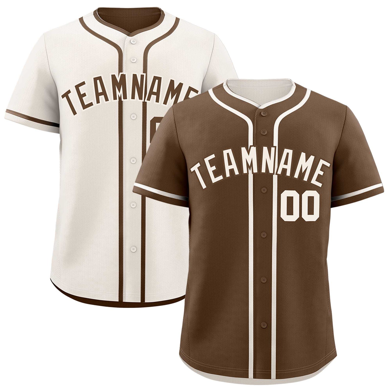 Custom Cream Reversible Classic Style Lightweight Baseball Jersey| KXKSHOP