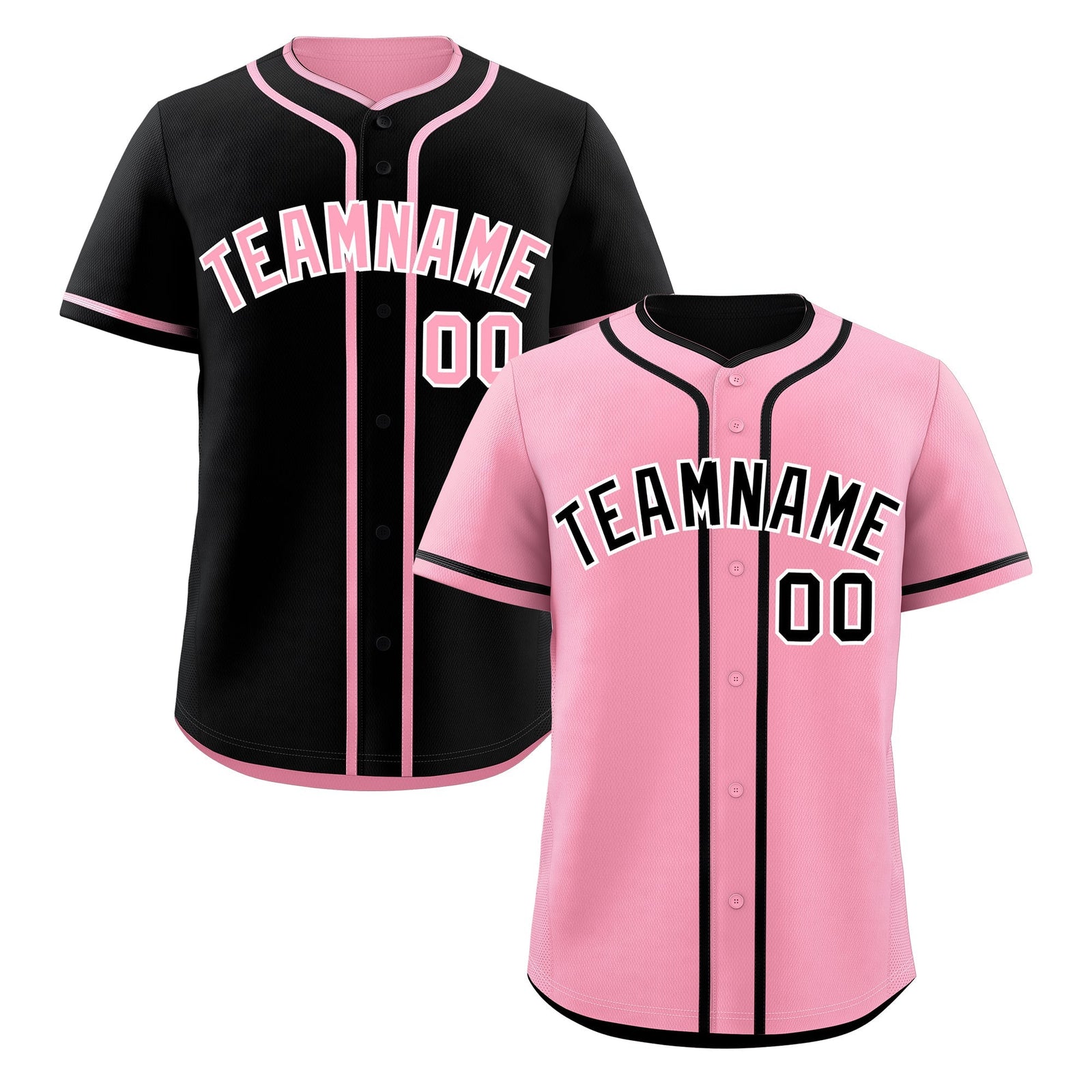 Custom Black White Reversible Classic Style Lightweight Baseball Jersey| KXKSHOP