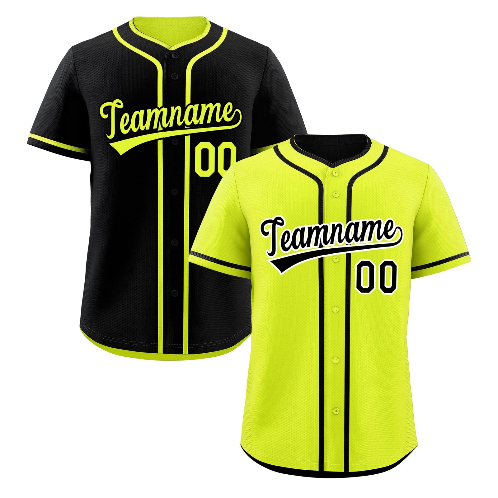 Custom Black Reversible Classic Style Moisture-Wicking Baseball Jersey| KXKSHOP