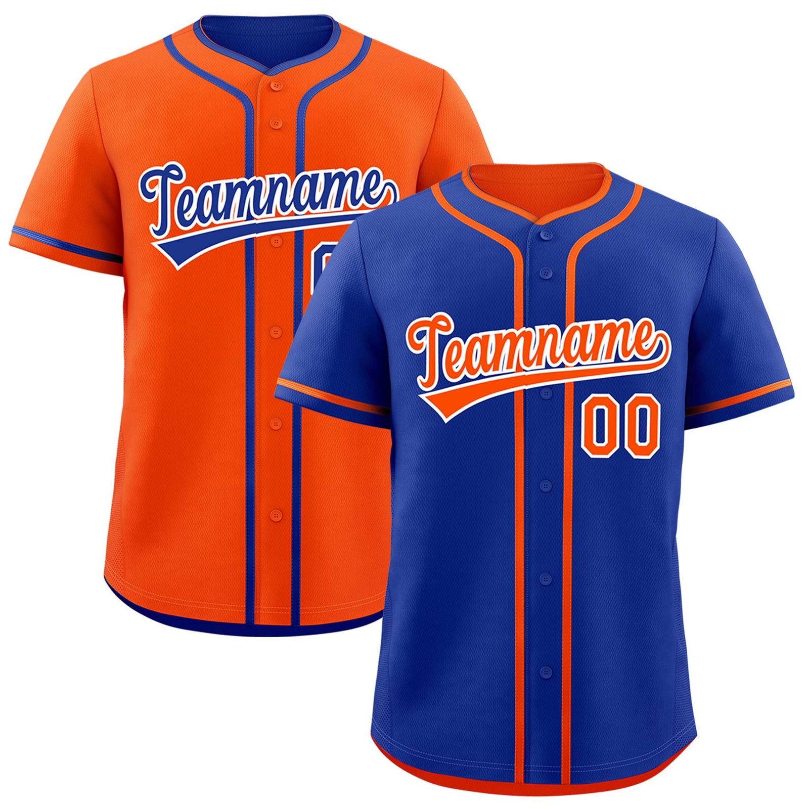 Custom Orange White Reversible Classic Style Lightweight Baseball Jersey| KXKSHOP
