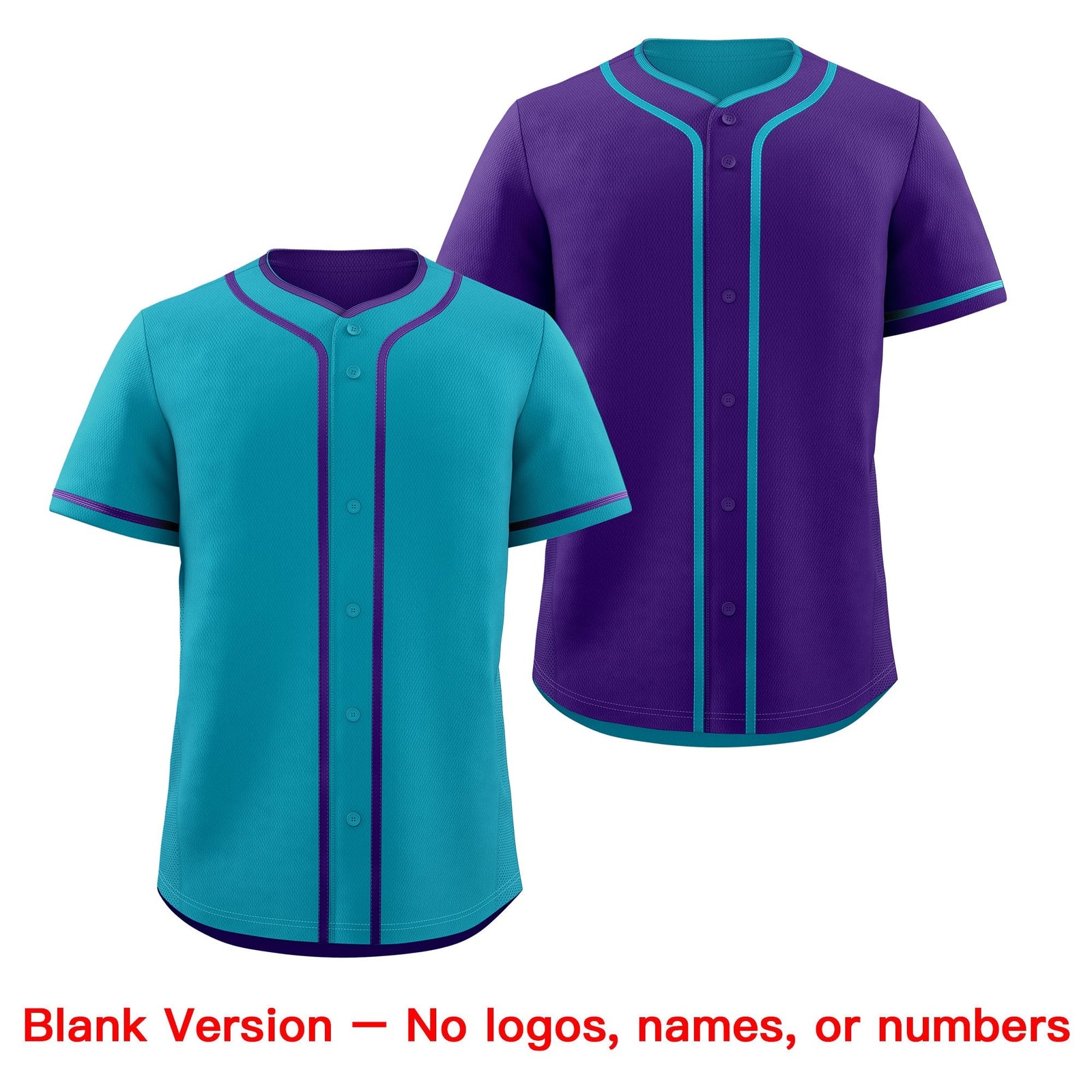 Custom Purple White Reversible Classic Style Lightweight Baseball Jersey| KXKSHOP