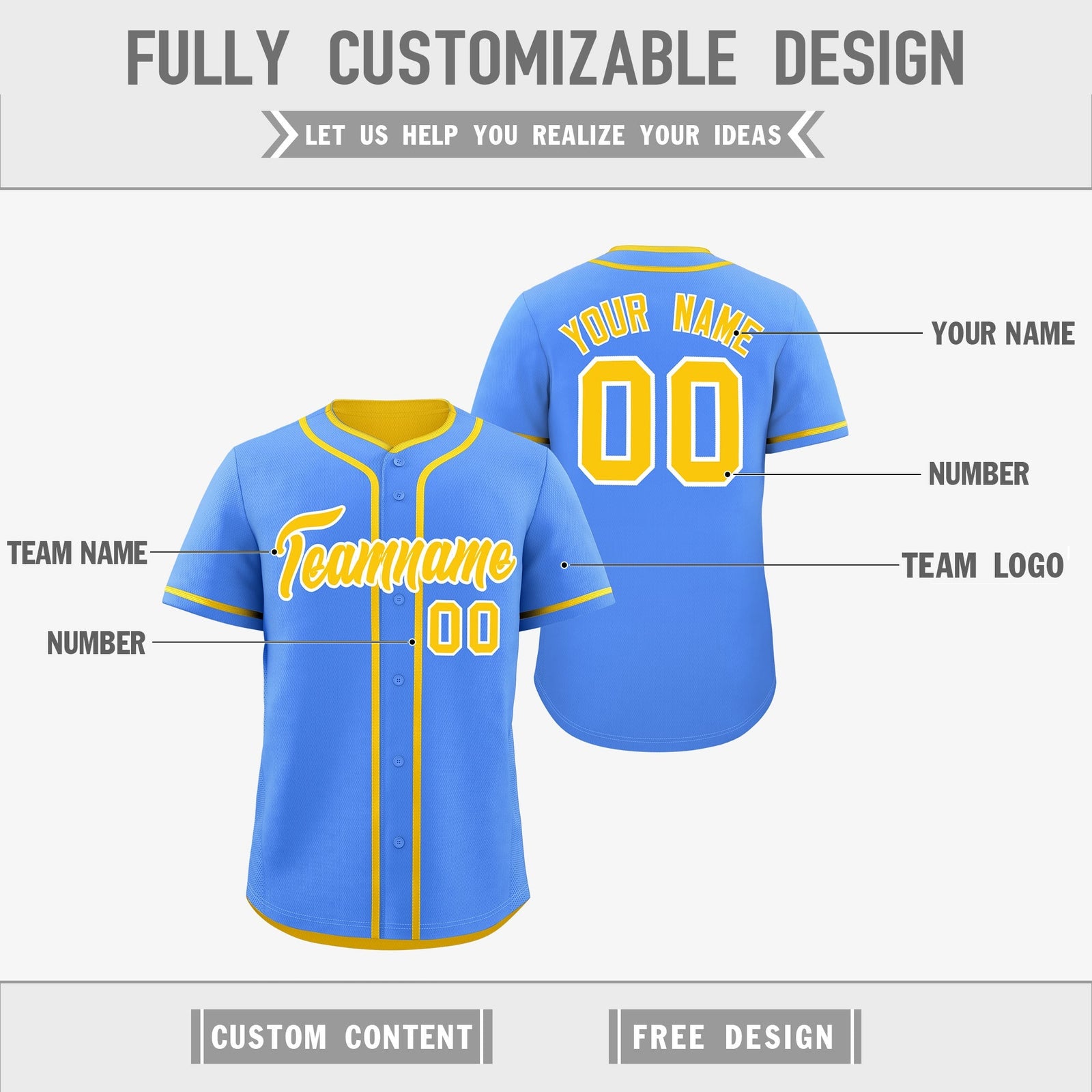 Custom Gold White Reversible Classic Style Lightweight Baseball Jersey| KXKSHOP