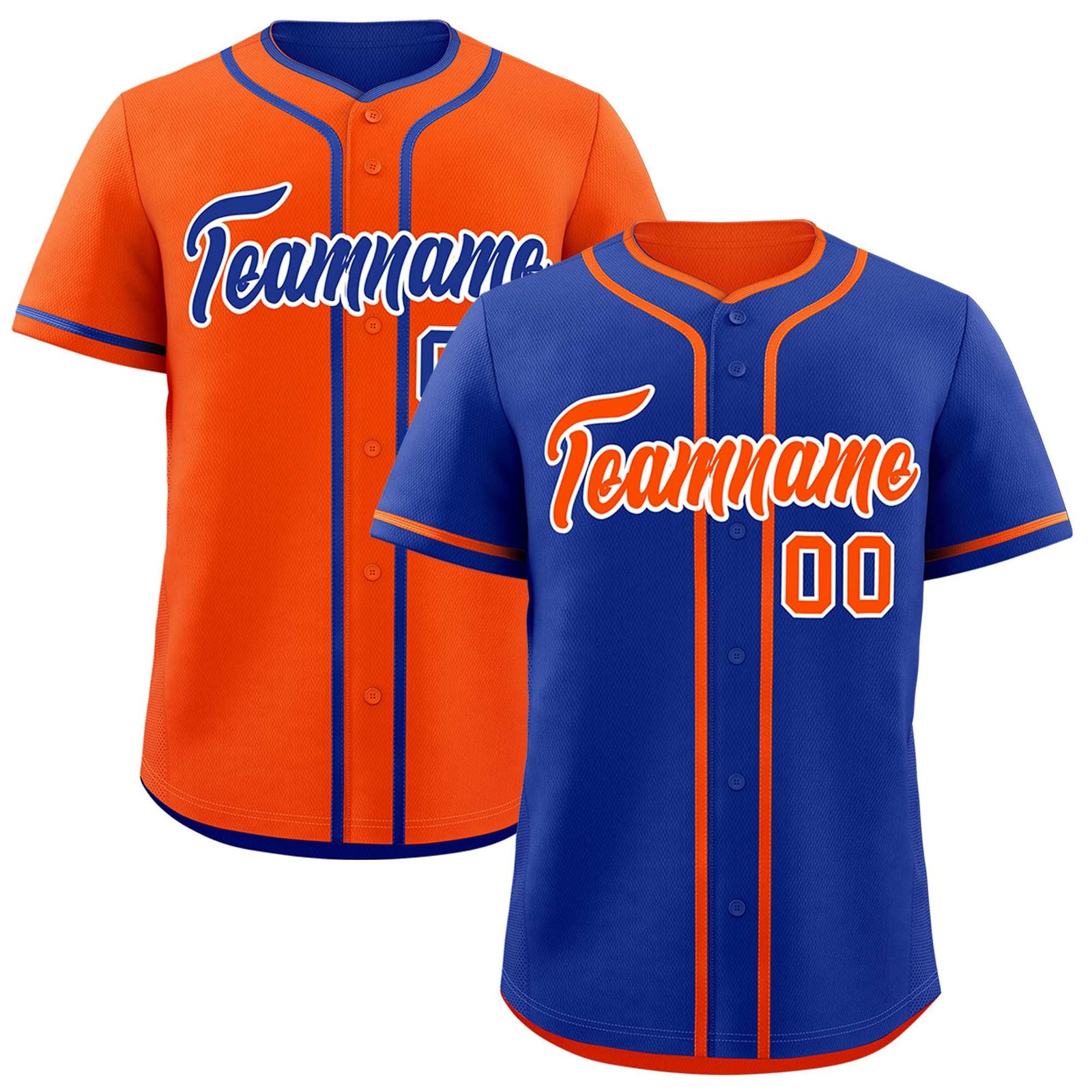Custom Orange White Reversible Classic Style Lightweight Baseball Jersey| KXKSHOP