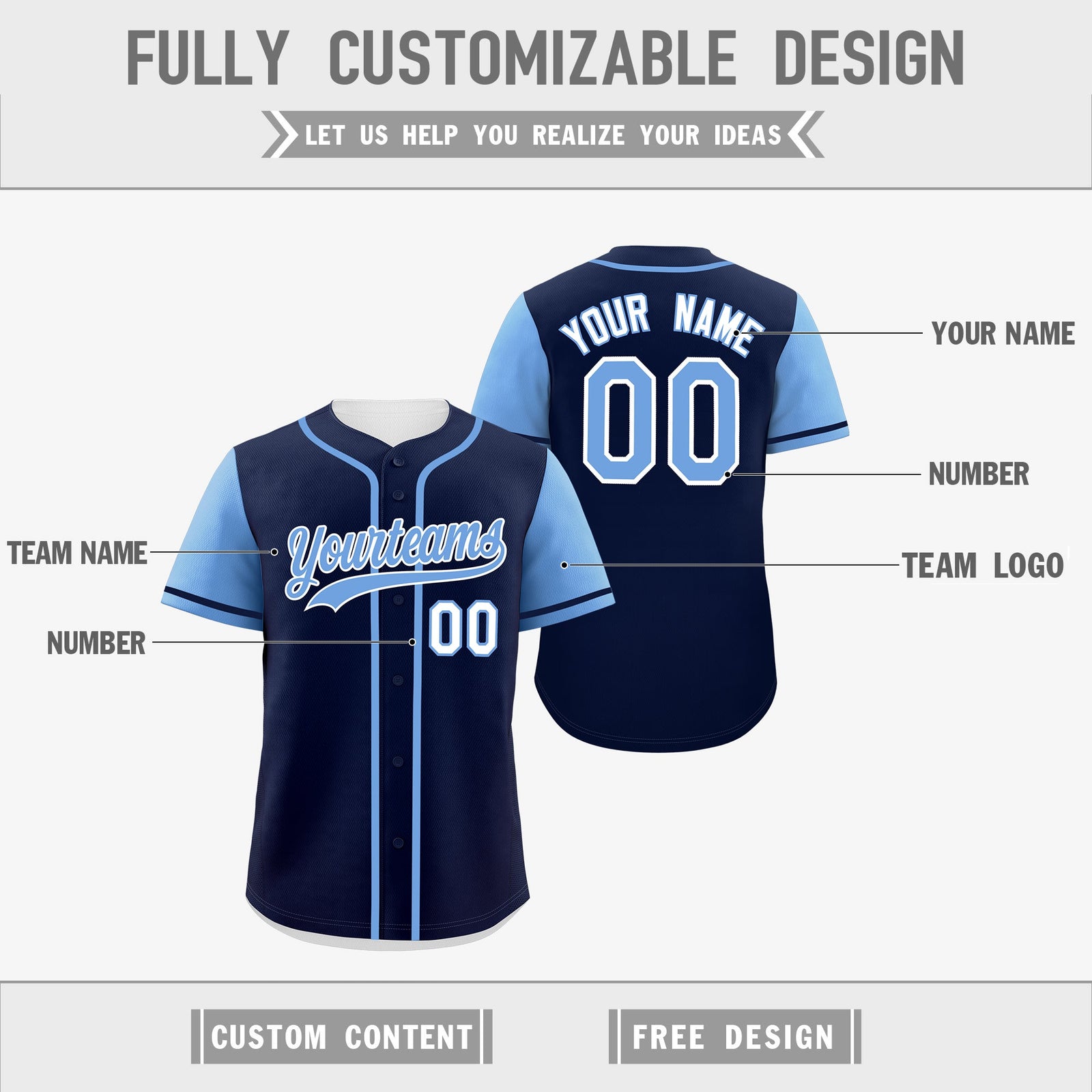Custom Orange Navy Reversible Raglan Sleeves Baseball Jersey| KXKSHOP