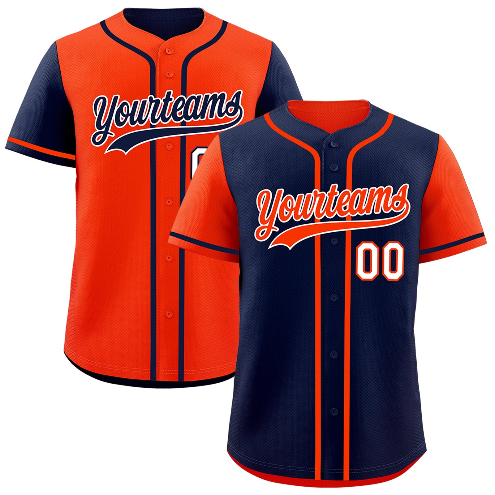 Custom Yellow Royal Blue White Reversible Raglan Sleeves Baseball Jersey| KXKSHOP