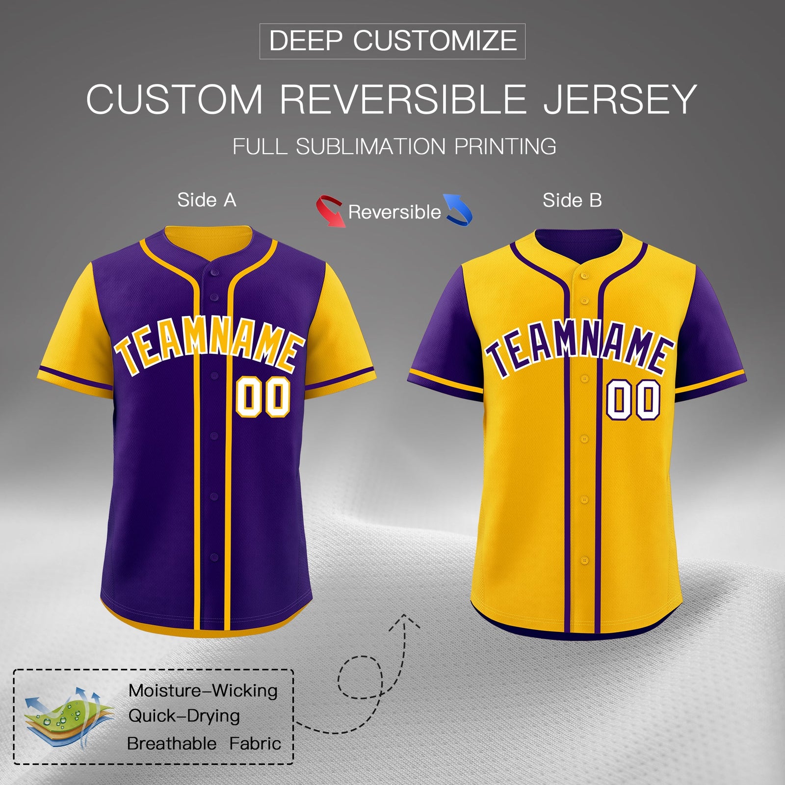 Custom Kelly Green Black Orange Reversible Raglan Sleeves Baseball Jersey| KXKSHOP