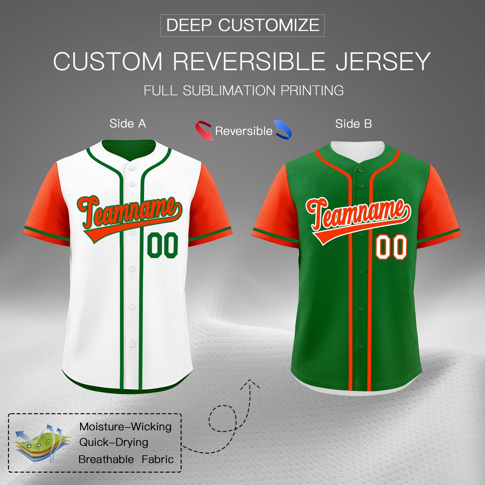Custom Neon Green Black Reversible Raglan Sleeves Baseball Jersey| KXKSHOP