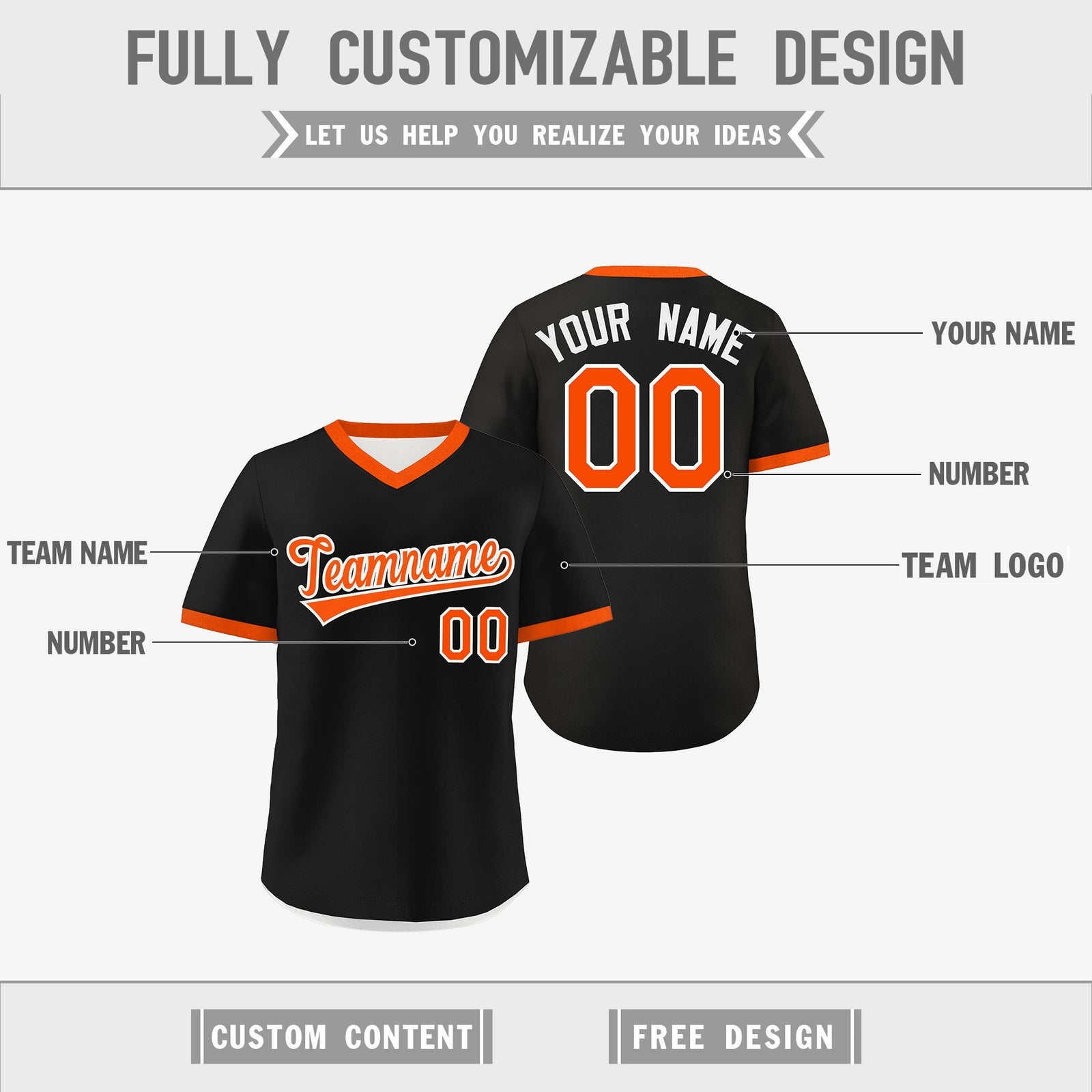 Custom Black White Reversible Classic Style Lightweight Baseball Jersey| KXKSHOP