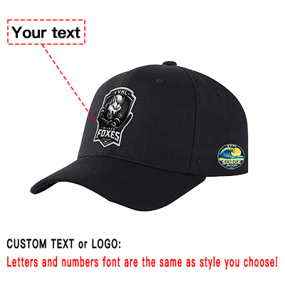 VVHL S11 Season × Silver Fox3D Puff Embroidery Flat Embroidery Baseball Cap