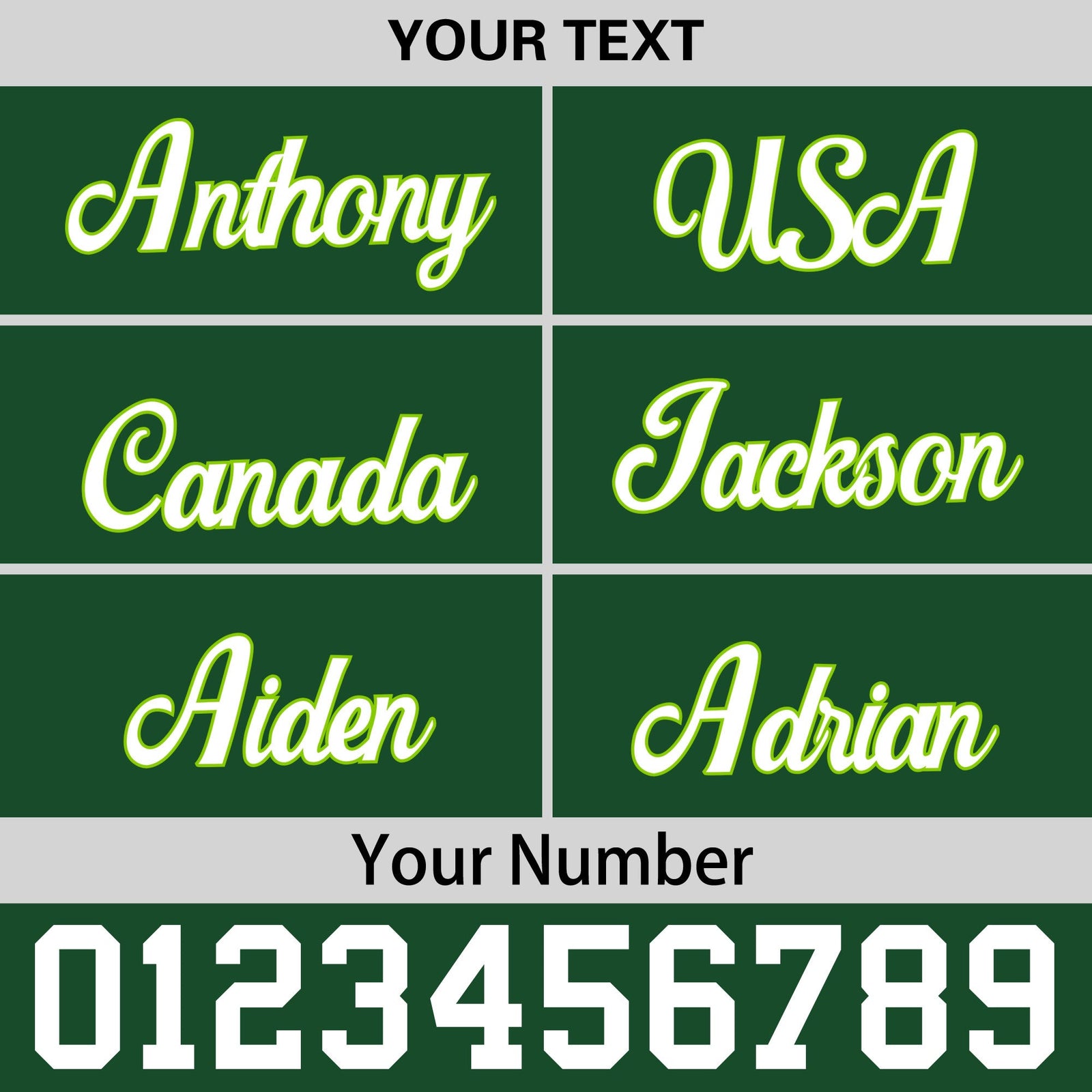 Custom Green 3D Puff Embroidery Flat Embroidery Casual Sport Baseball Cap