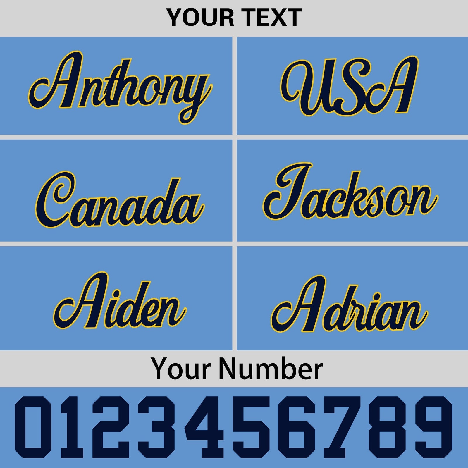 Custom Powder Blue 3D Puff Embroidery Flat Embroidery Casual Sport Baseball Cap