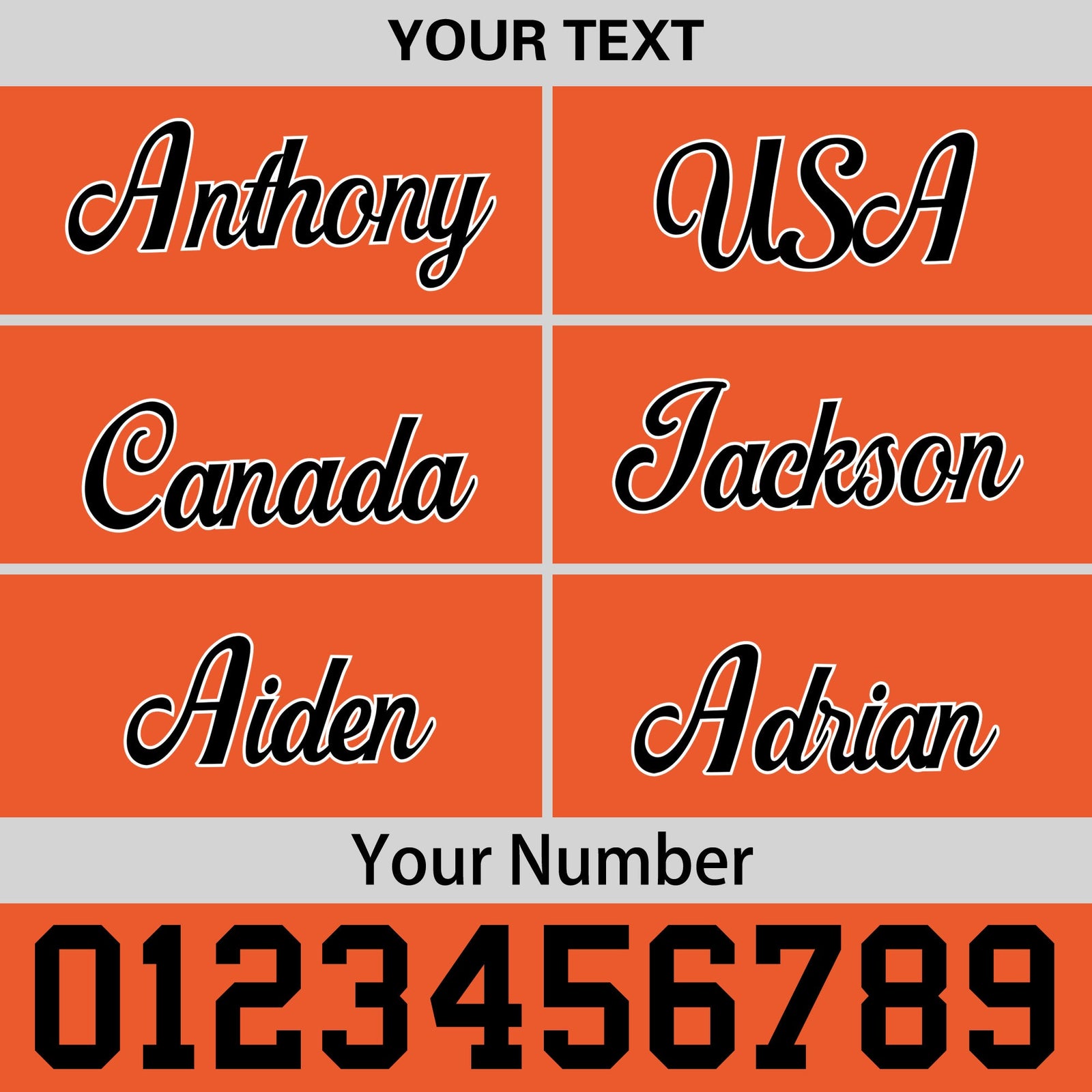 Custom Orange 3D Puff Embroidery Flat Embroidery Casual Sport Baseball Cap