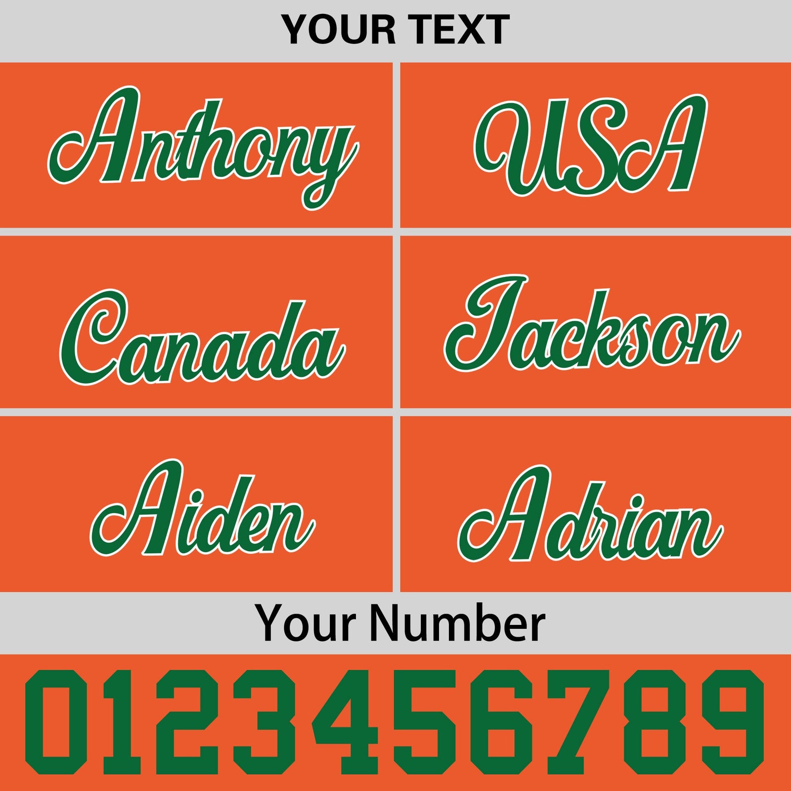 Custom Orange 3D Puff Embroidery Flat Embroidery Casual Sport Baseball Cap