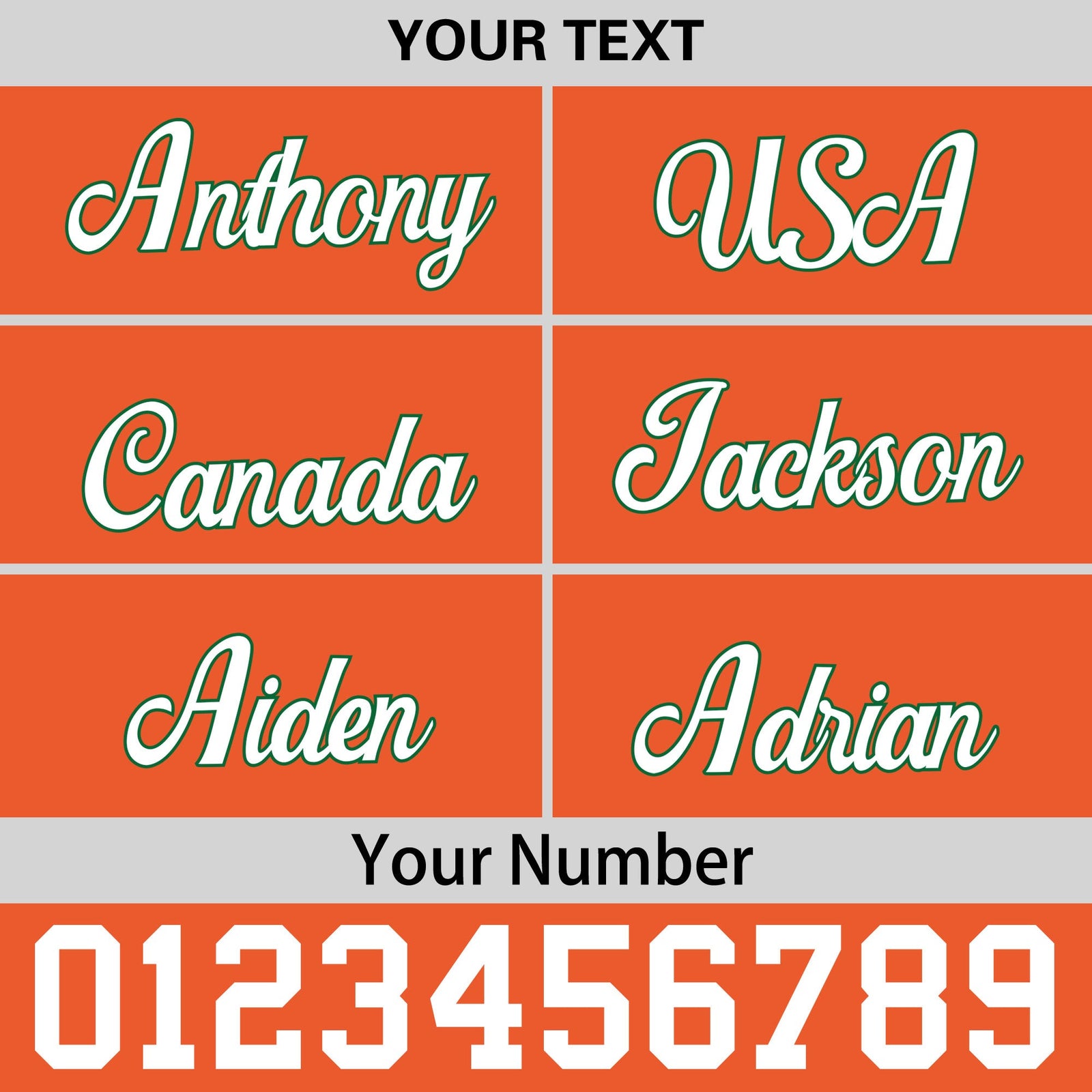 Custom Orange 3D Puff Embroidery Flat Embroidery Casual Sport Baseball Cap