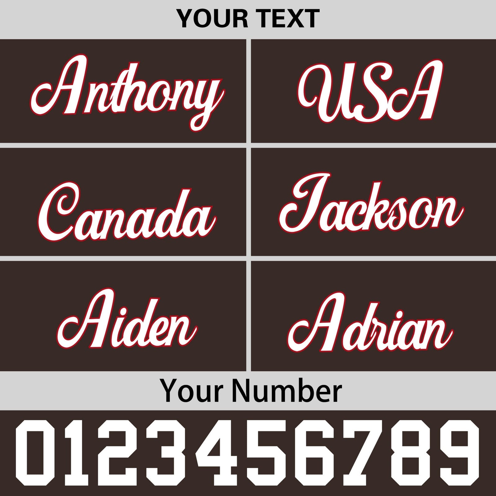 Custom Brown 3D Puff Embroidery Flat Embroidery Casual Sport Baseball Cap