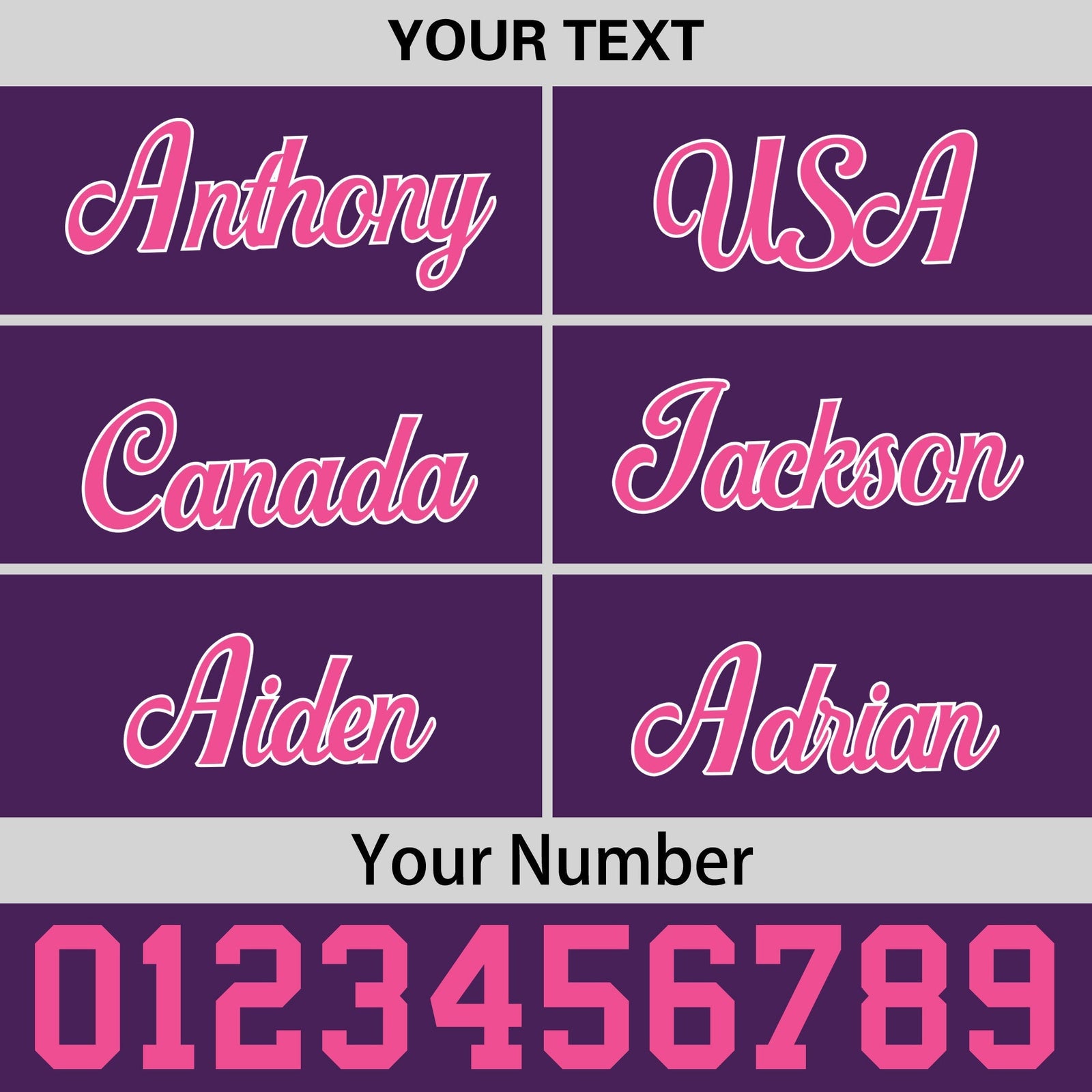 Custom Purple 3D Puff Embroidery Flat Embroidery Casual Sport Baseball Cap