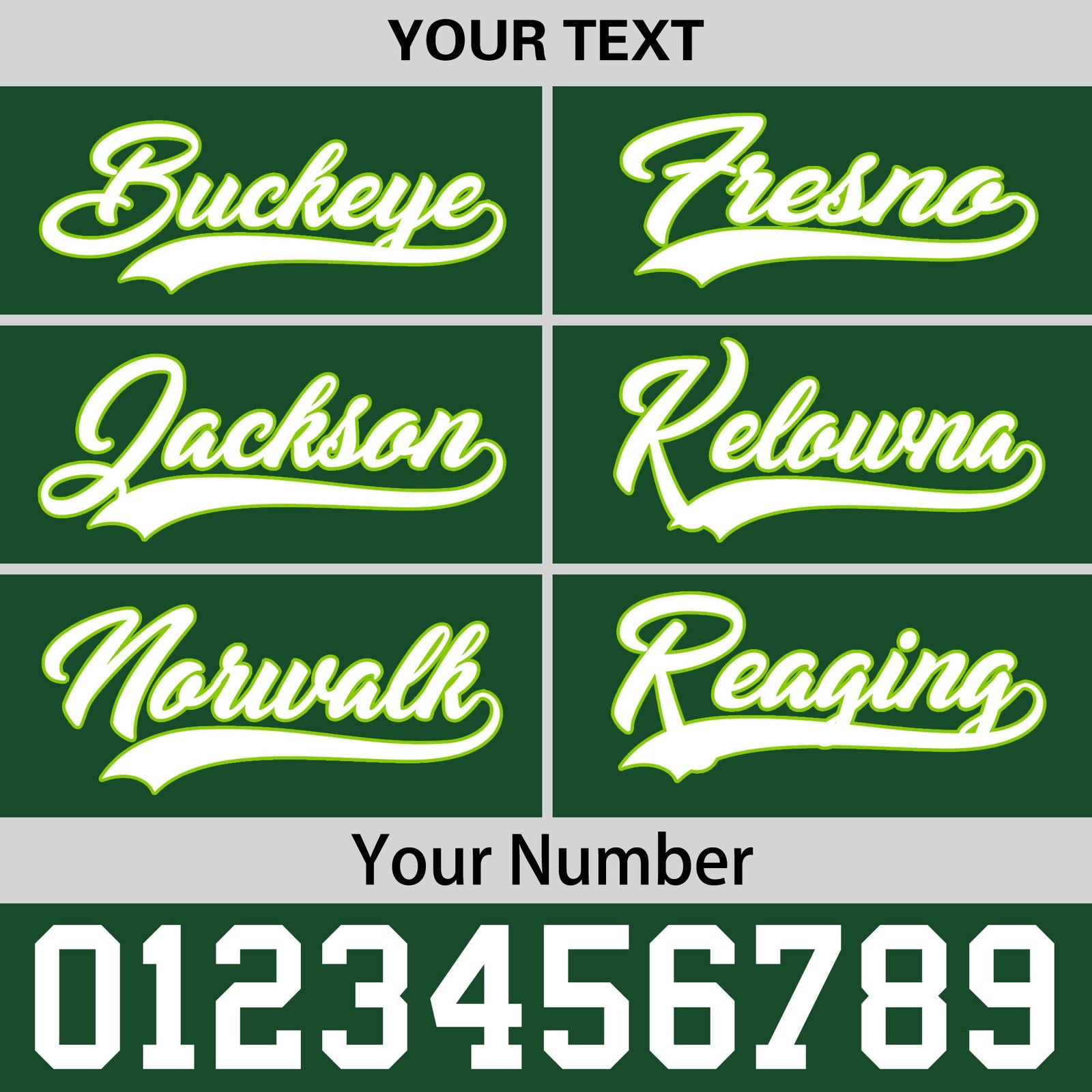 Custom Green 3D Puff Embroidery Flat Embroidery Casual Sport Baseball Cap