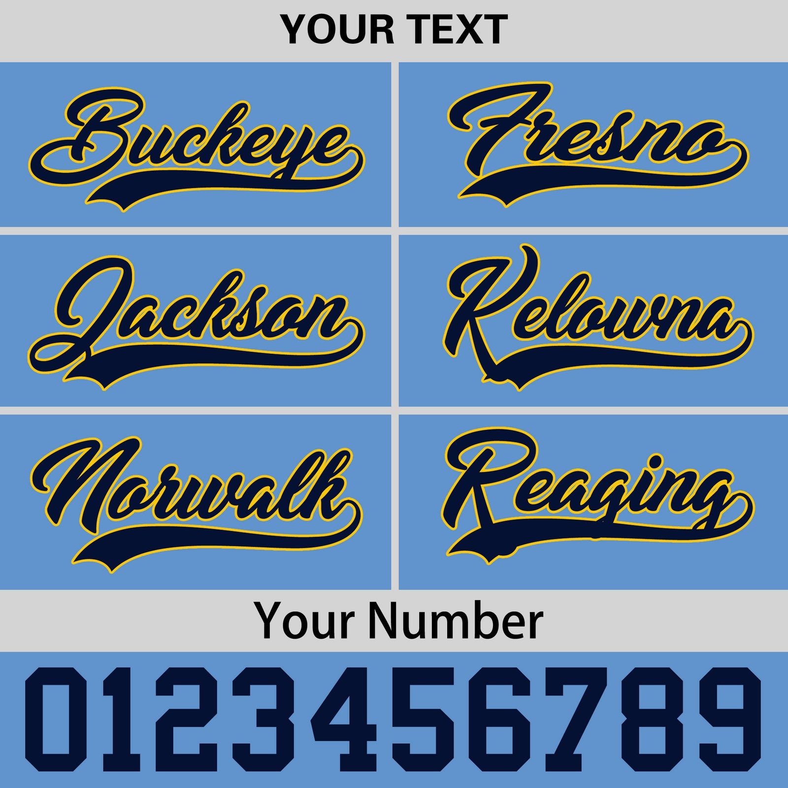 Custom Powder Blue 3D Puff Embroidery Flat Embroidery Casual Sport Baseball Cap