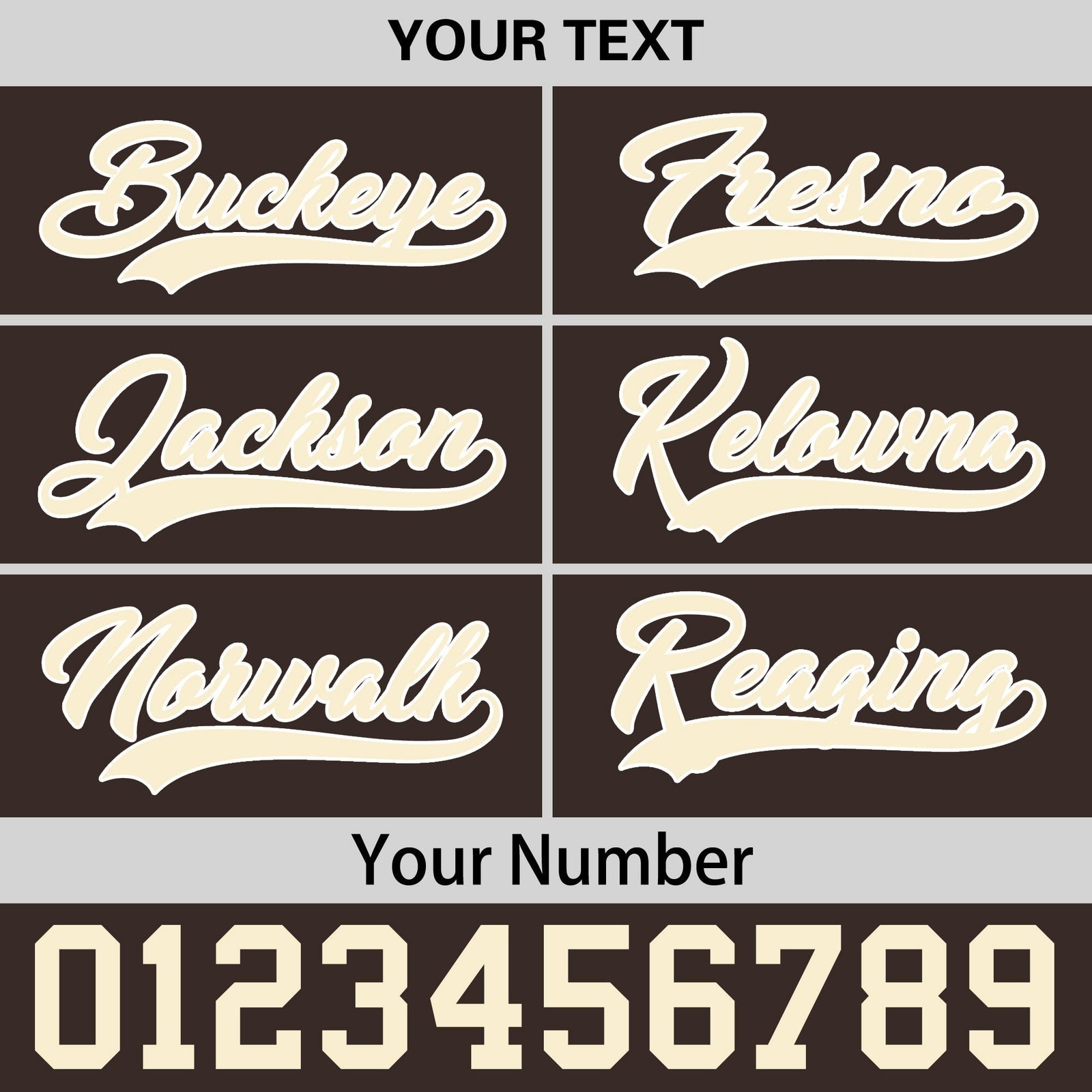 Custom Brown 3D Puff Embroidery Flat Embroidery Casual Sport Baseball Cap