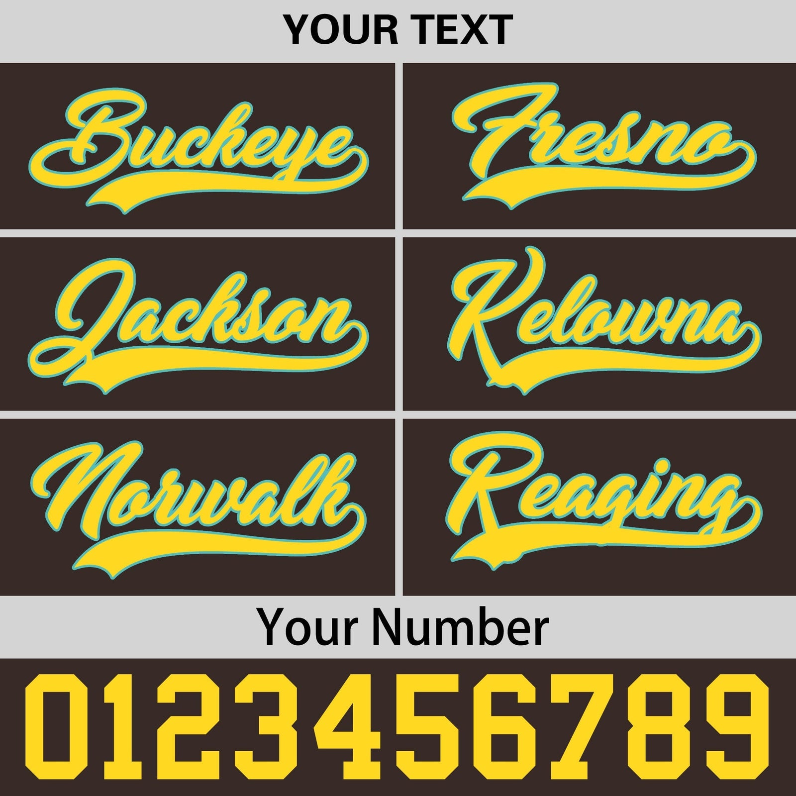 Custom Brown 3D Puff Embroidery Flat Embroidery Casual Sport Baseball Cap