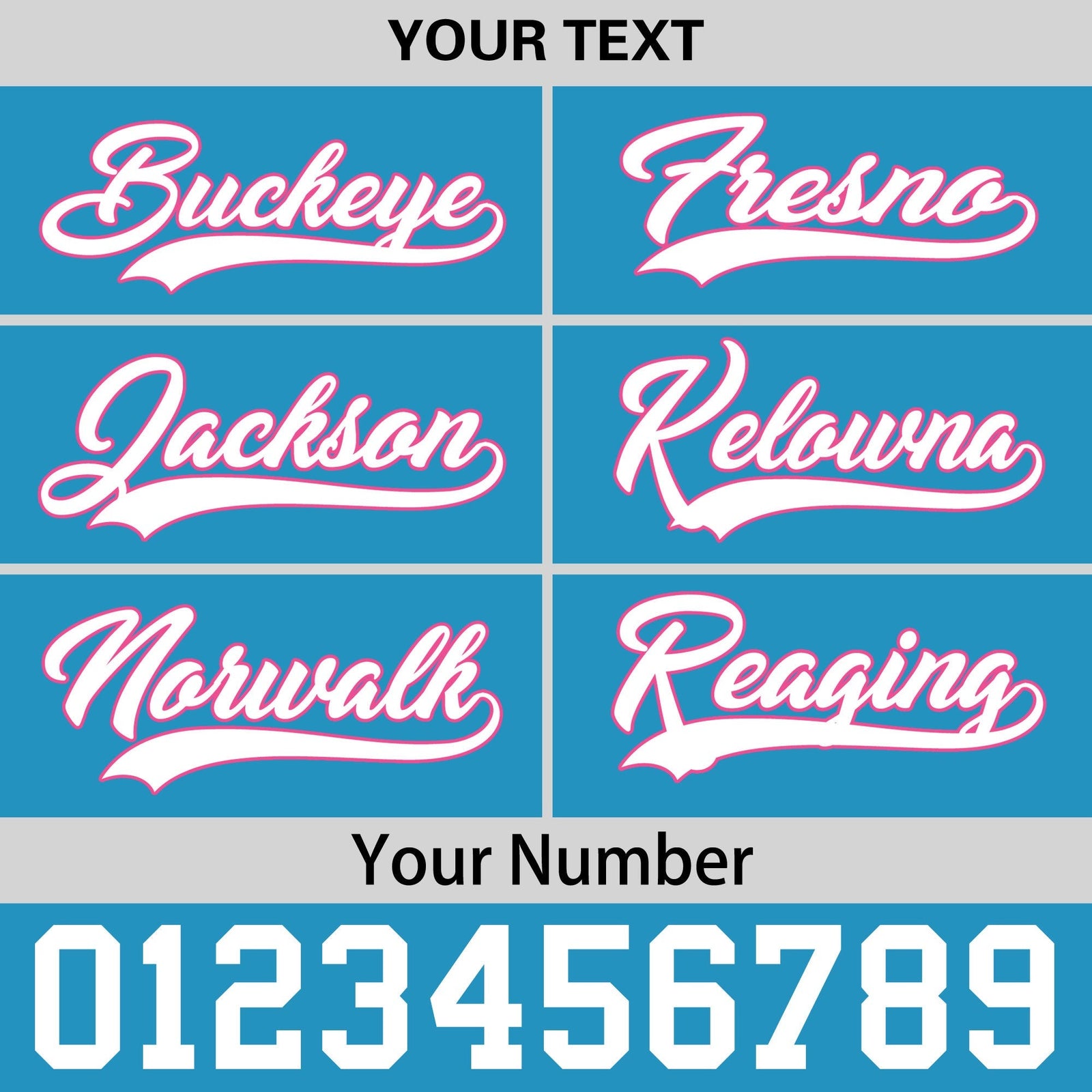 Custom Light Blue 3D Puff Embroidery Flat Embroidery Casual Sport Baseball Cap