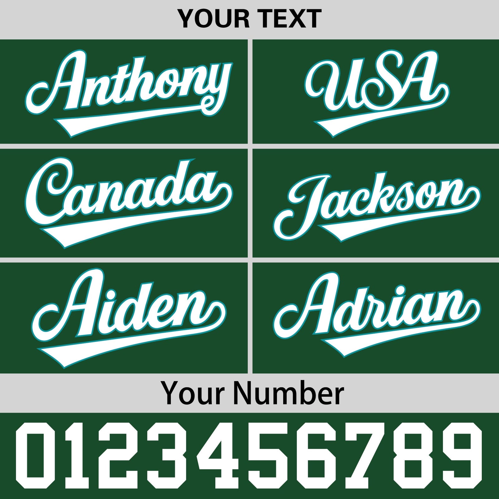 Custom Green 3D Puff Embroidery Flat Embroidery Casual Sport Baseball Cap