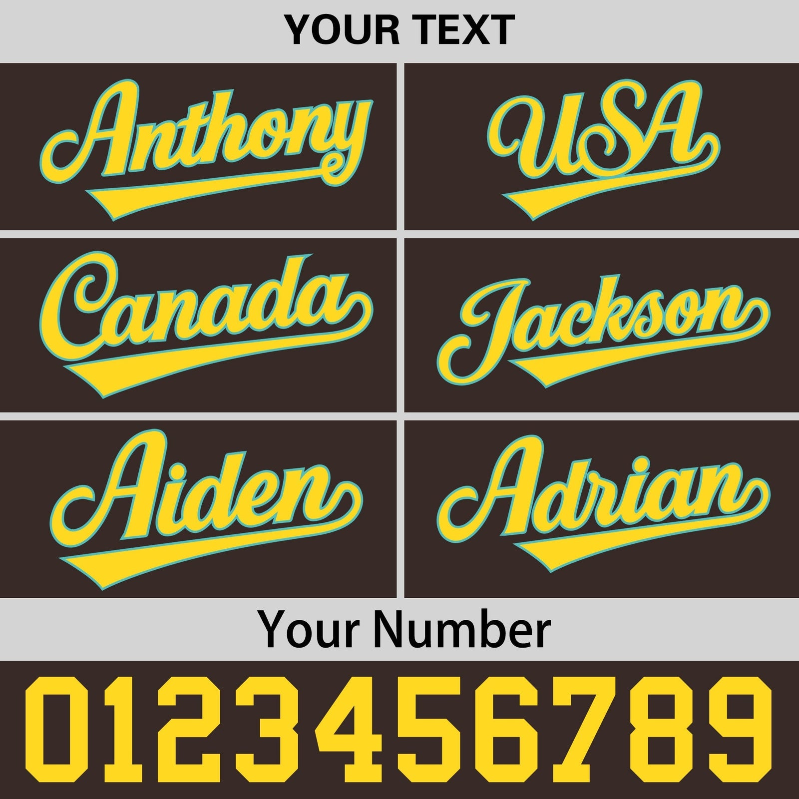 Custom Brown 3D Puff Embroidery Flat Embroidery Casual Sport Baseball Cap