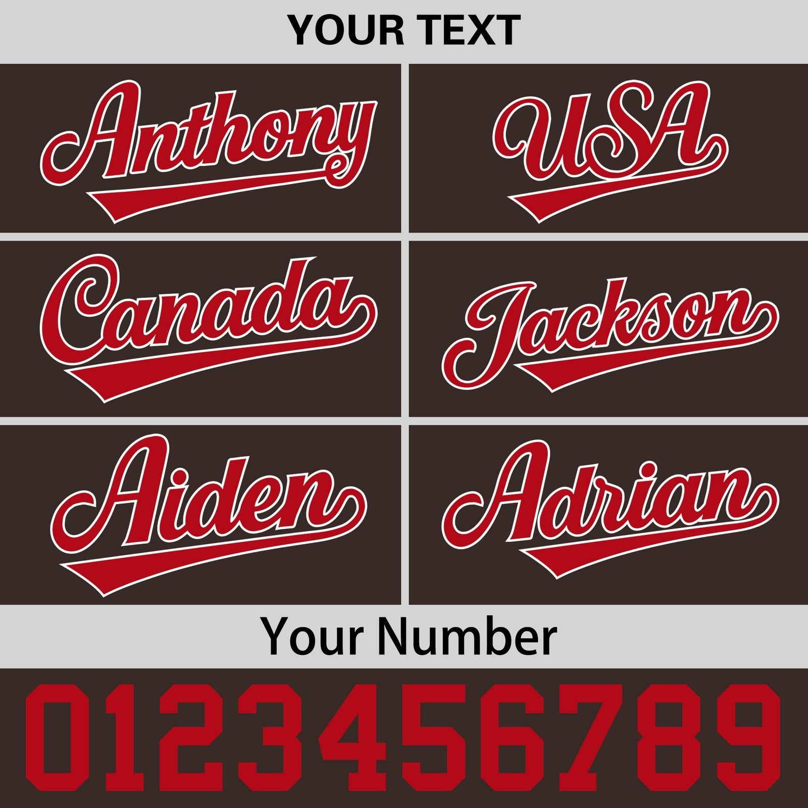 Custom Brown 3D Puff Embroidery Flat Embroidery Casual Sport Baseball Cap