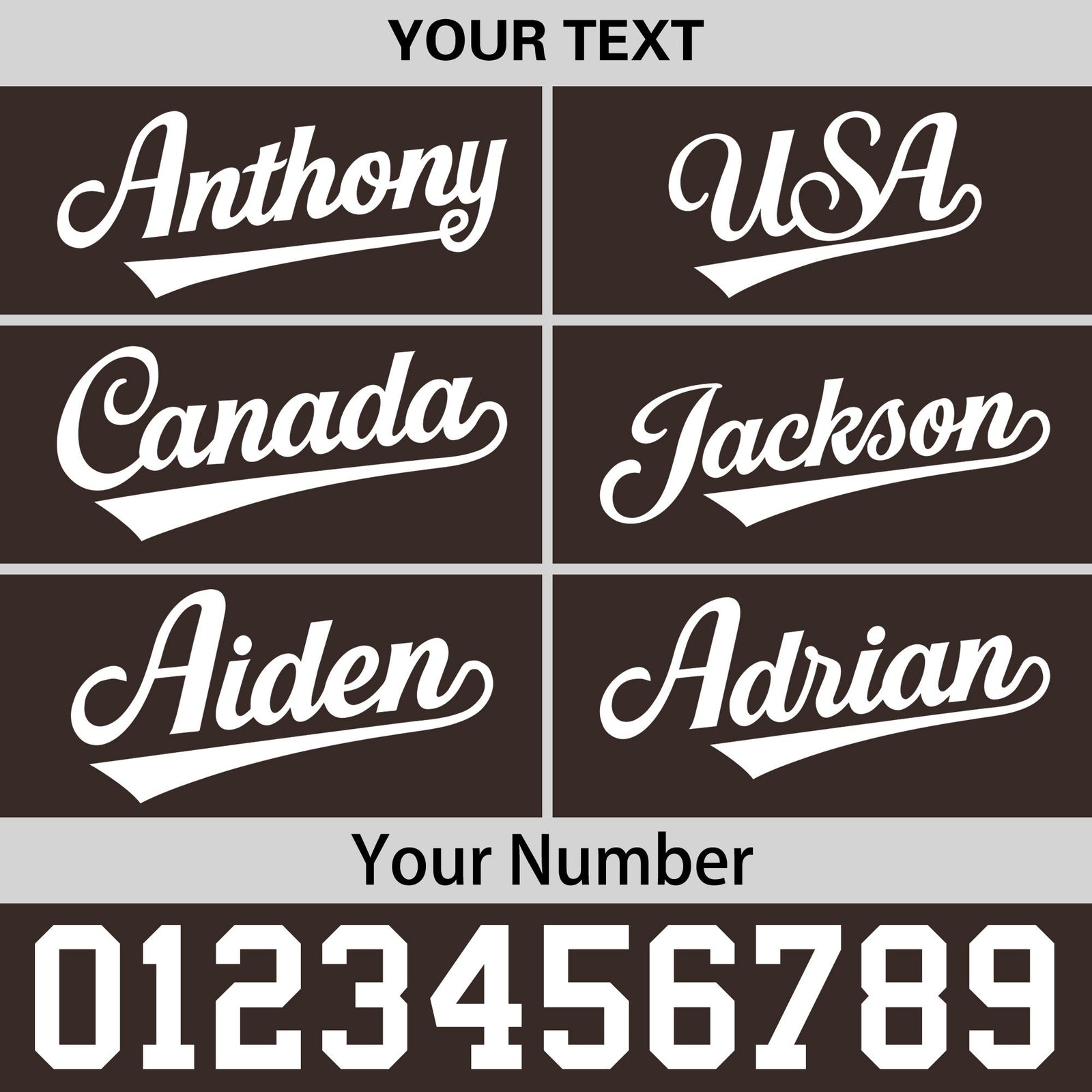 Custom Brown 3D Puff Embroidery Flat Embroidery Casual Sport Baseball Cap