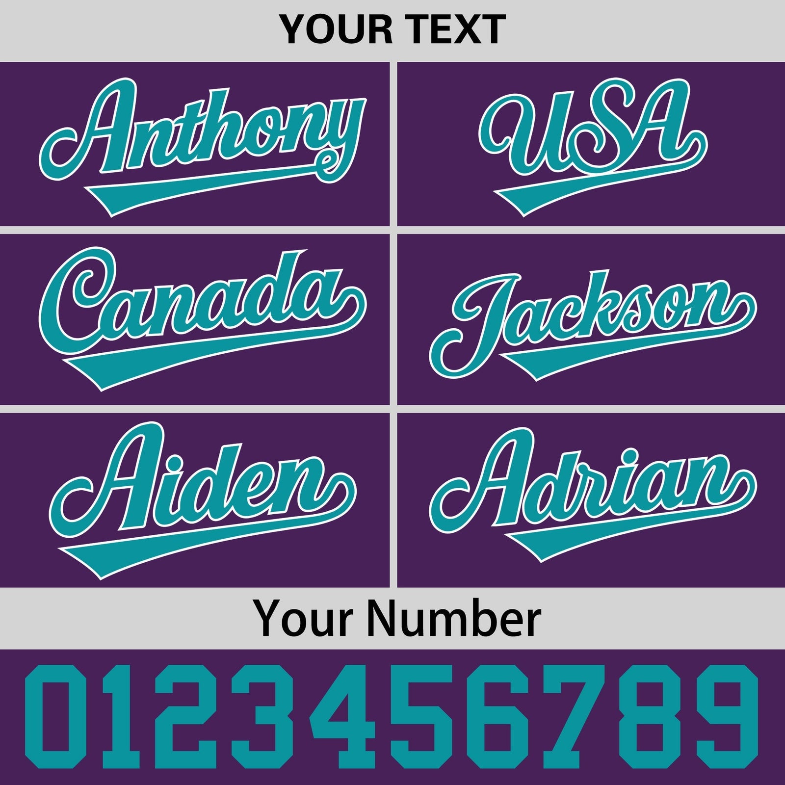 Custom Purple 3D Puff Embroidery Flat Embroidery Casual Sport Baseball Cap