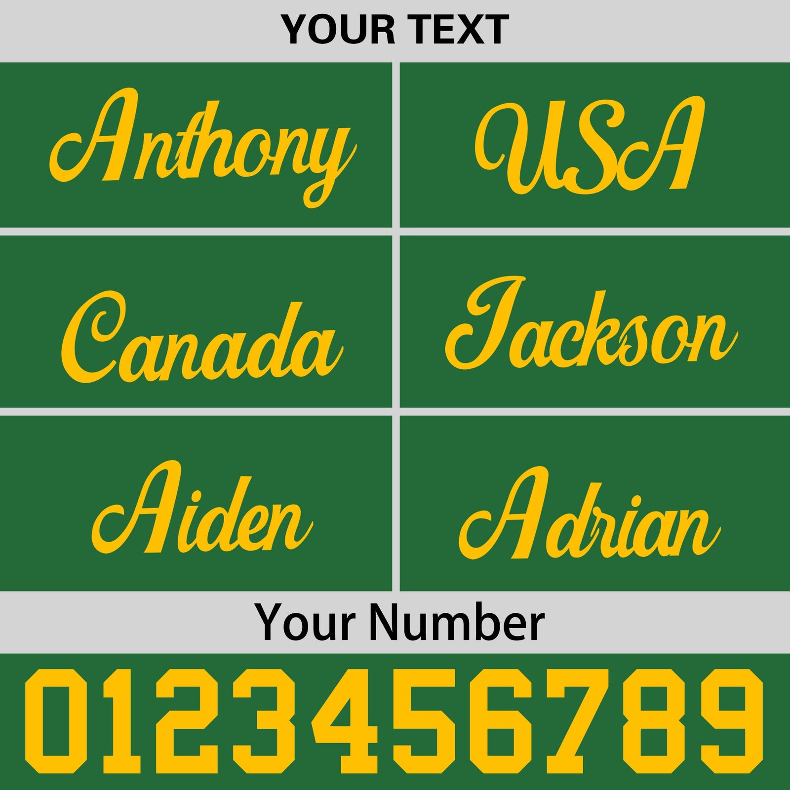 Custom Kelly Green Gold 3D Puff Embroidery Flat Embroidery Casual Sport Baseball Cap