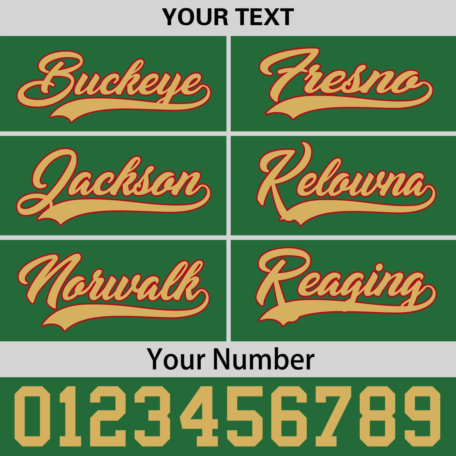 Custom Kelly Green Red 3D Puff Embroidery Flat Embroidery Casual Sport Baseball Cap