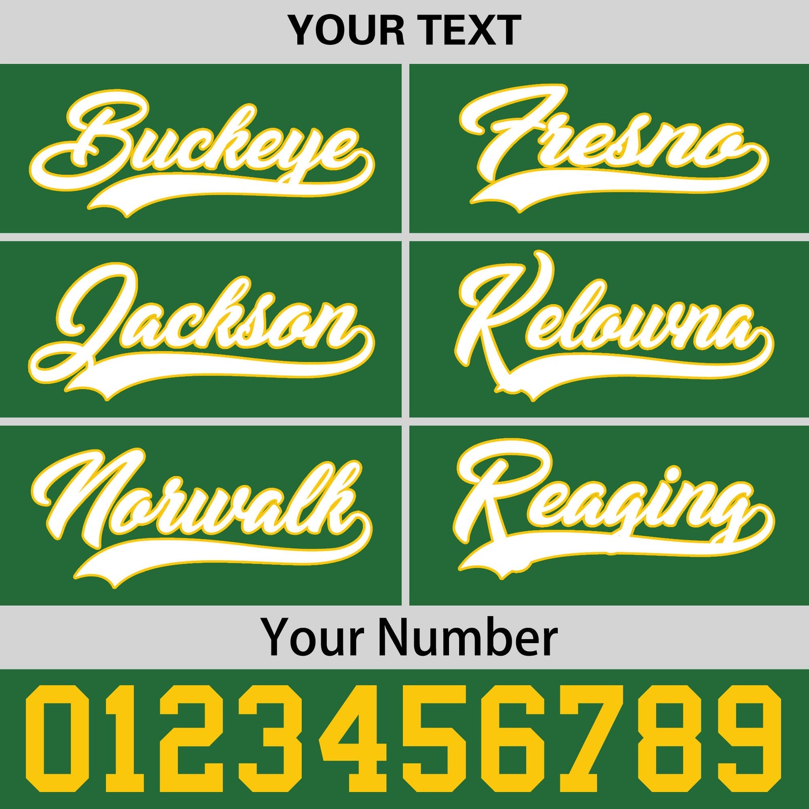 Custom Kelly Green Gold 3D Puff Embroidery Flat Embroidery Casual Sport Baseball Cap