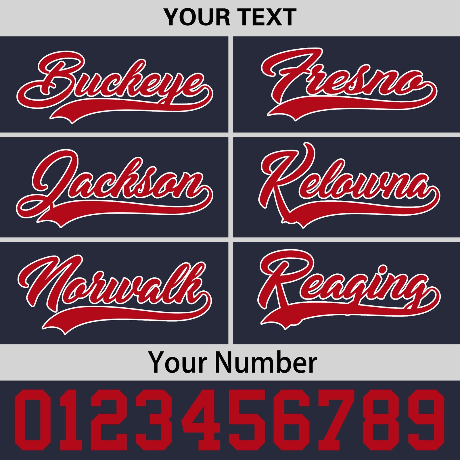 Custom Navy Red 3D Puff Embroidery Flat Embroidery Casual Sport Baseball Cap