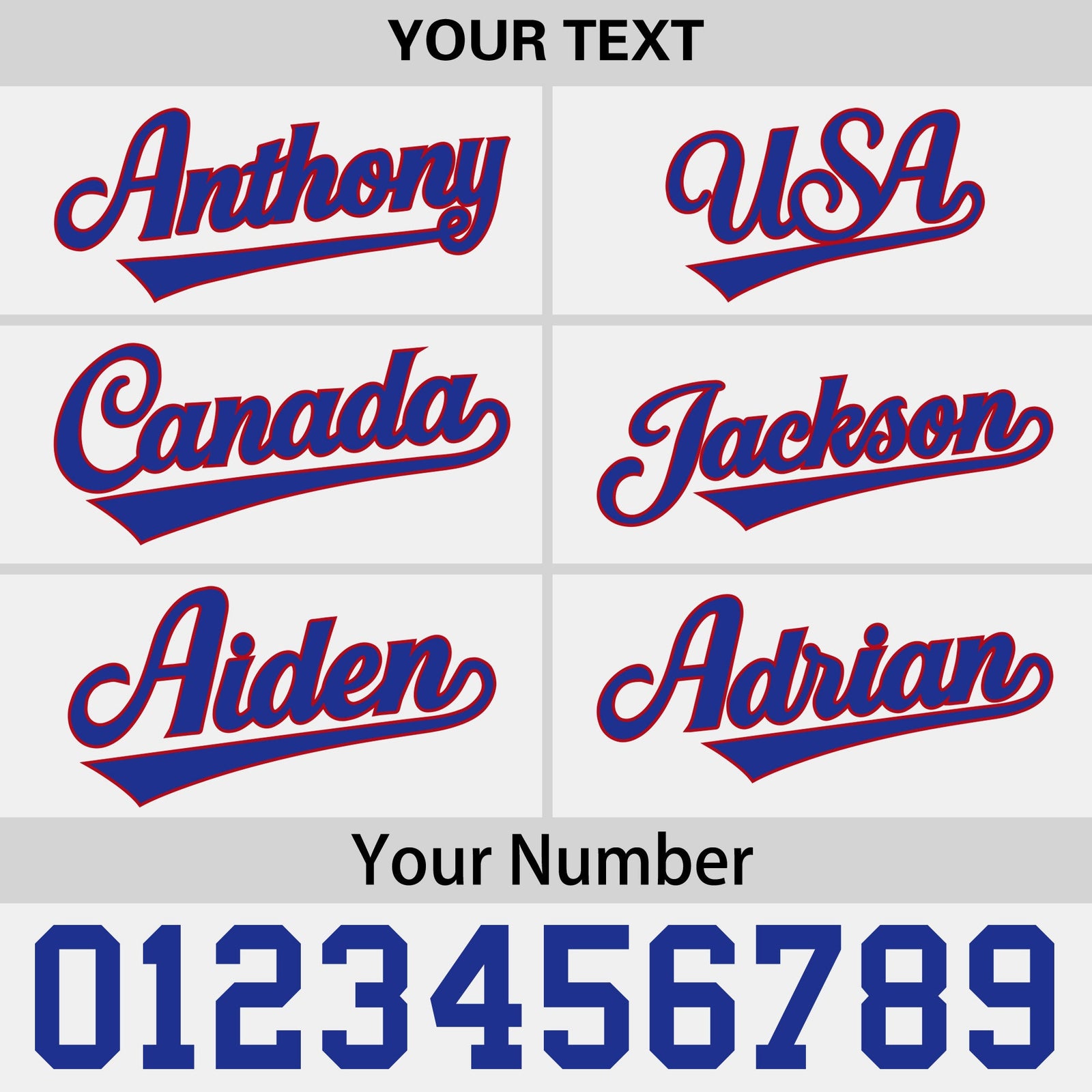 Custom White Royal Blue 3D Puff Embroidery Flat Embroidery Casual Sport Baseball Cap