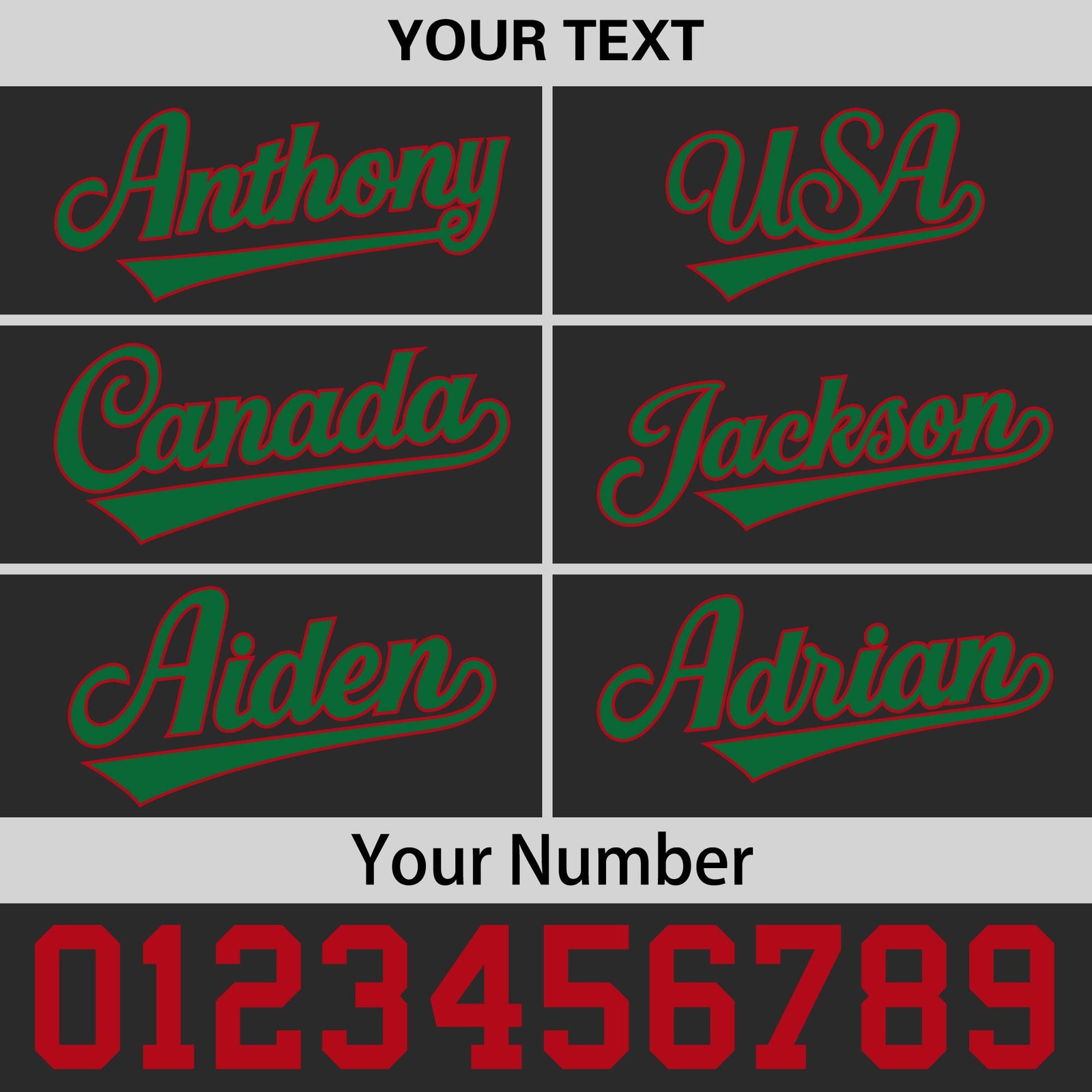 Custom Black Kelly Green 3D Puff Embroidery Flat Embroidery Casual Sport Baseball Cap